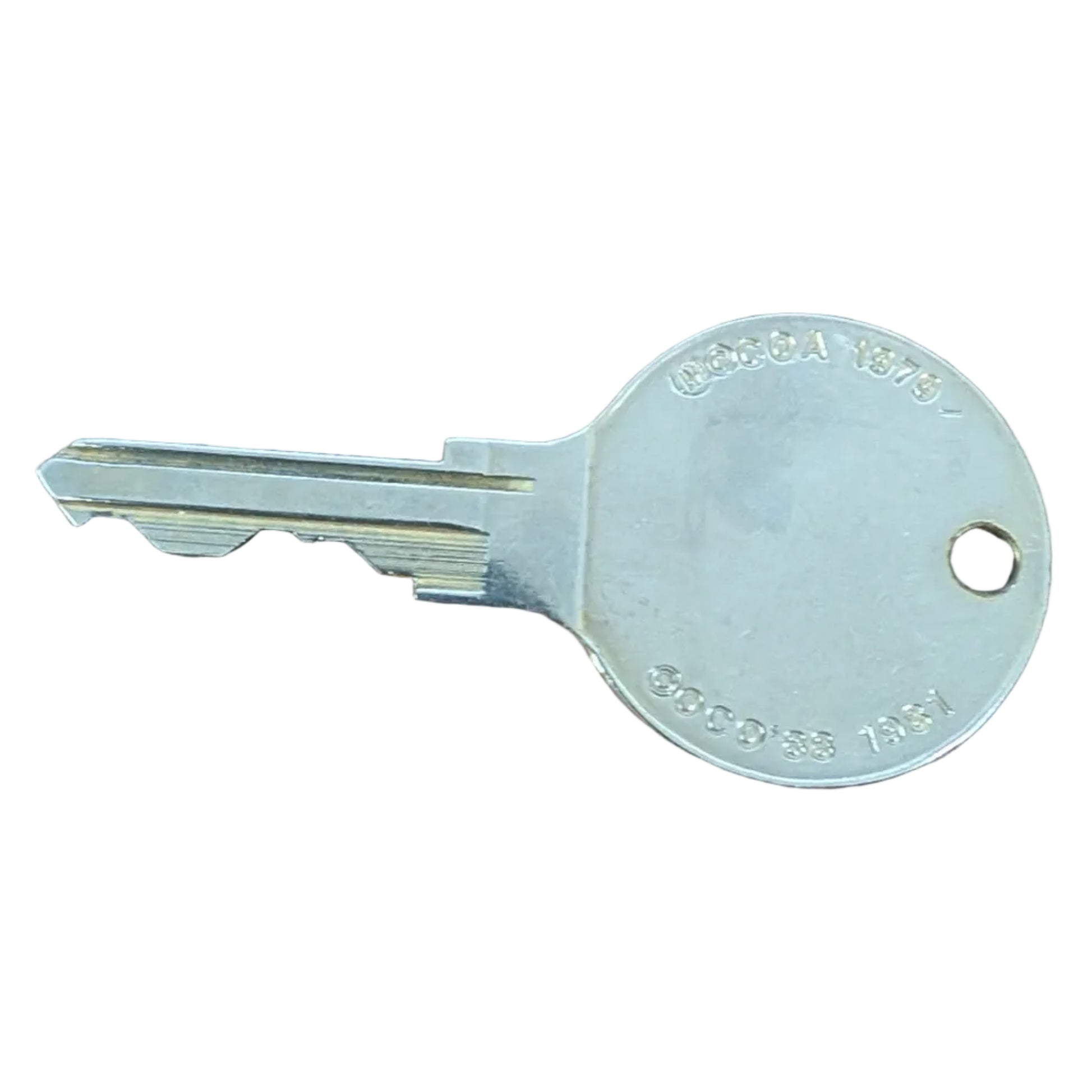 Calgary 1988 Olympic Winter Games Silver Plated Key