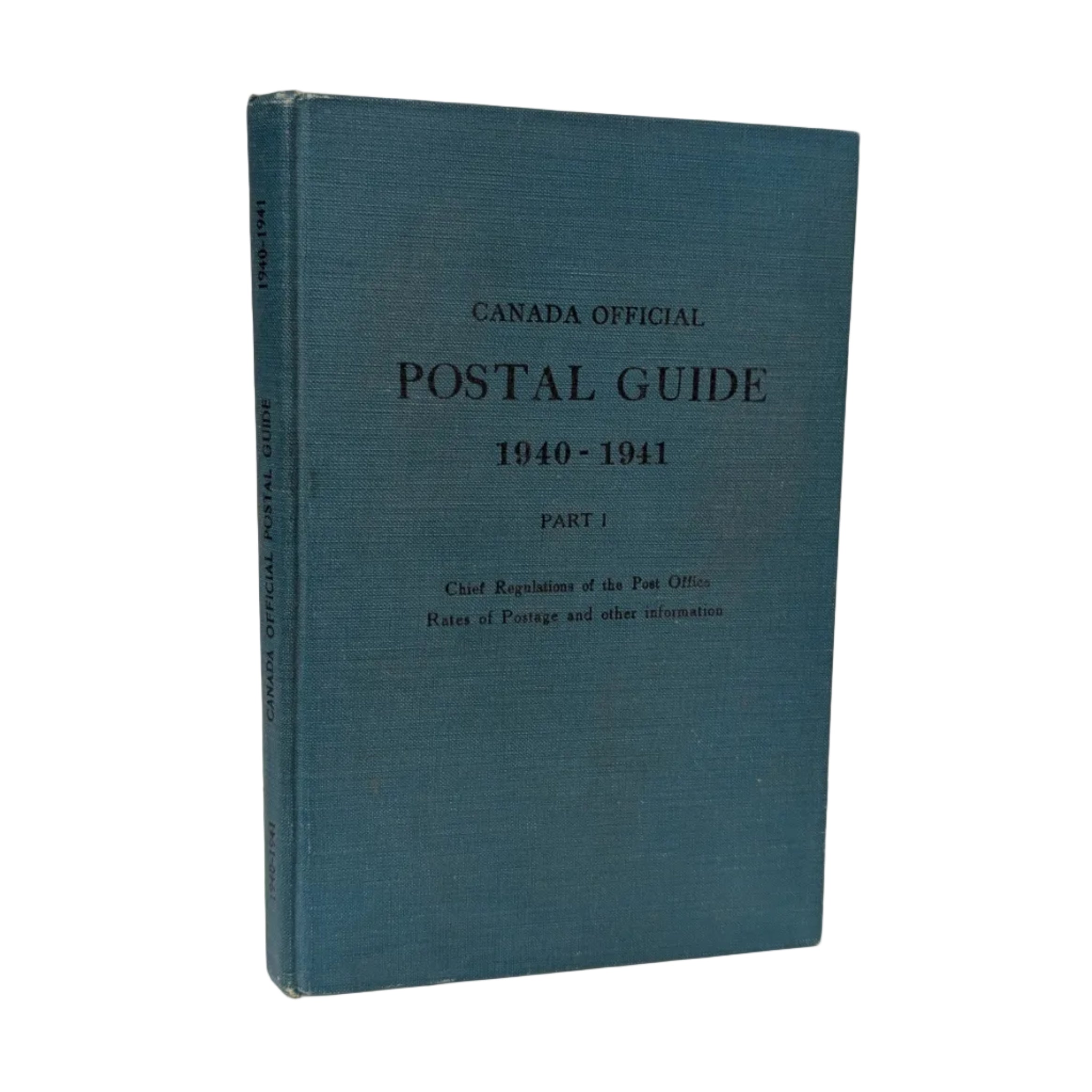 Canada Official Postal Guide 1940–1941