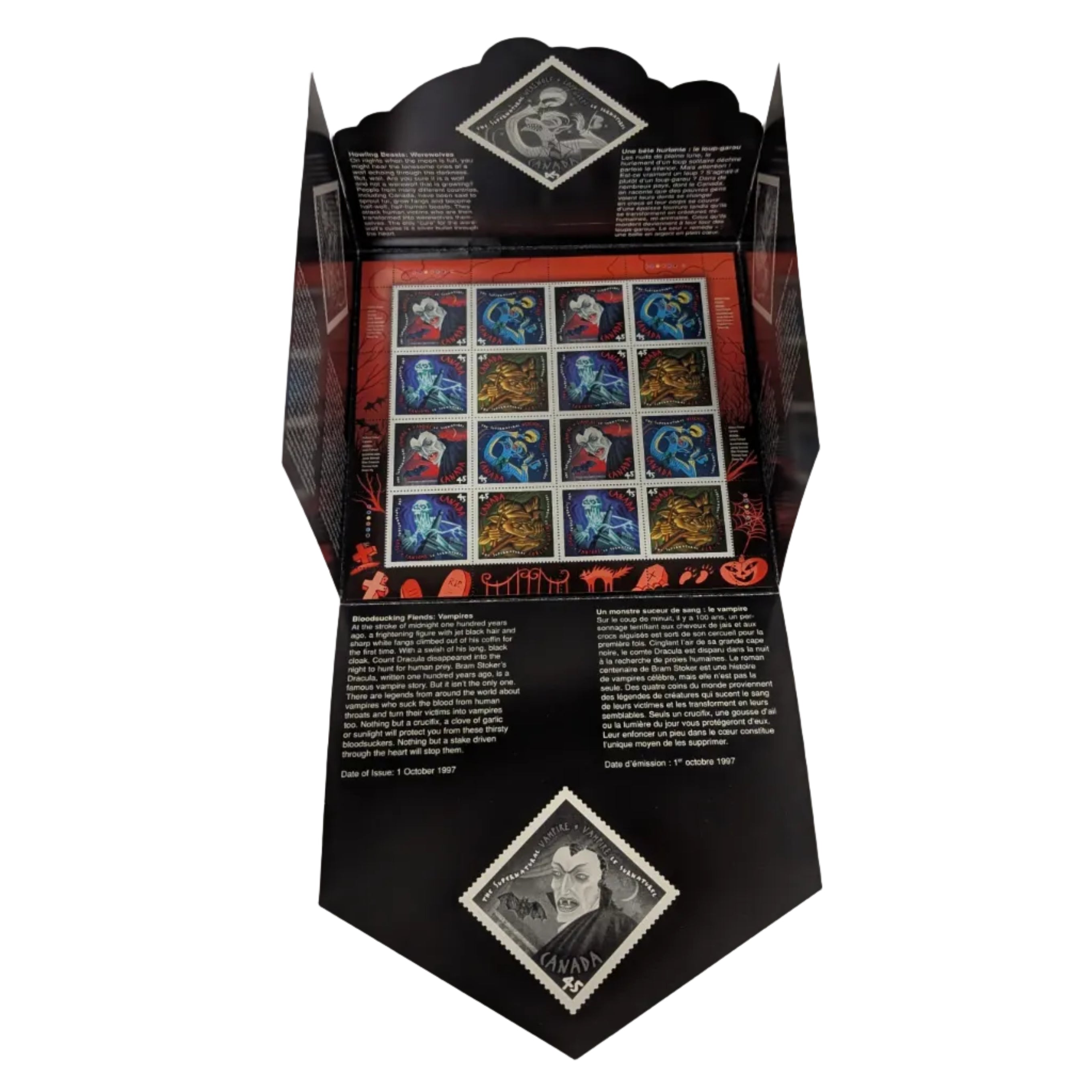 Canada Post 1997 "The Haunted Stamp House"