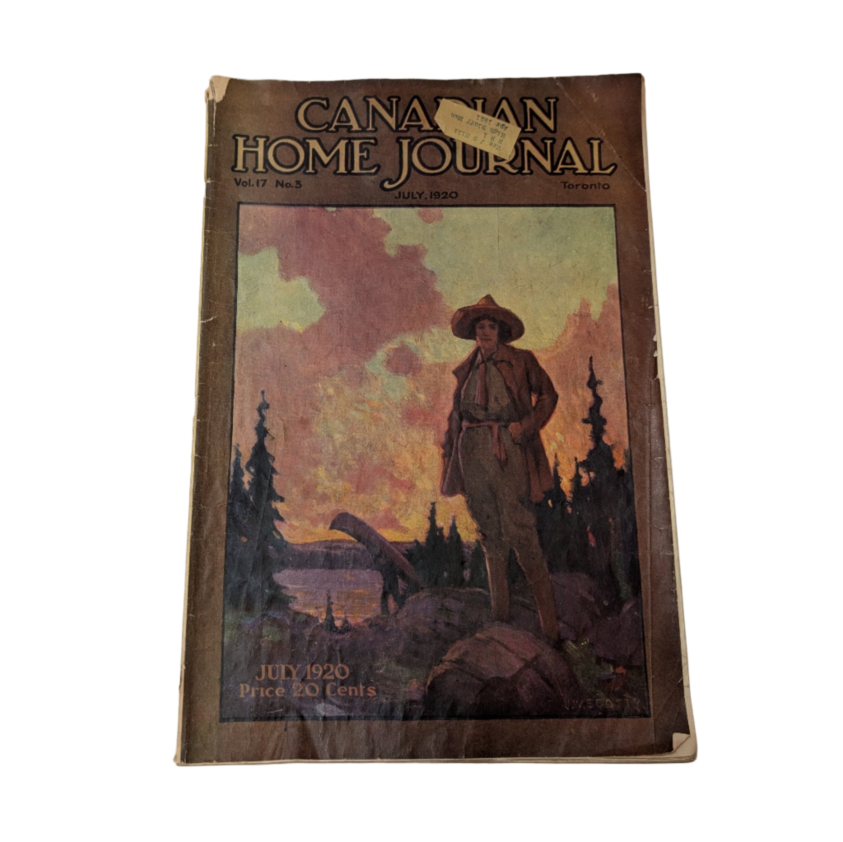 Canadian Home Journal Magazine Vol. 17 No. 3 July 1920