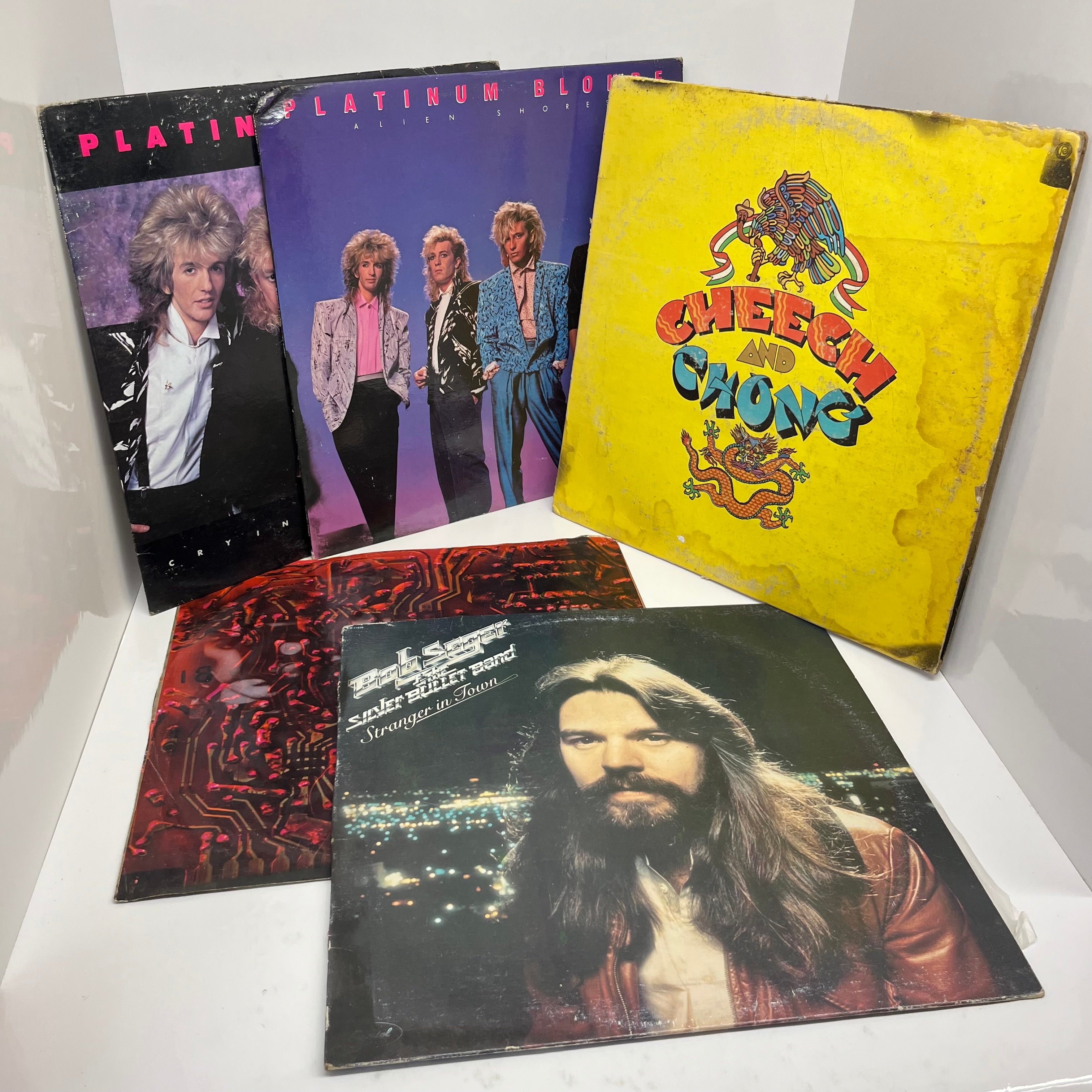 Classic Rock Records (Set of 5) [Vinyl LP] - pre-owned