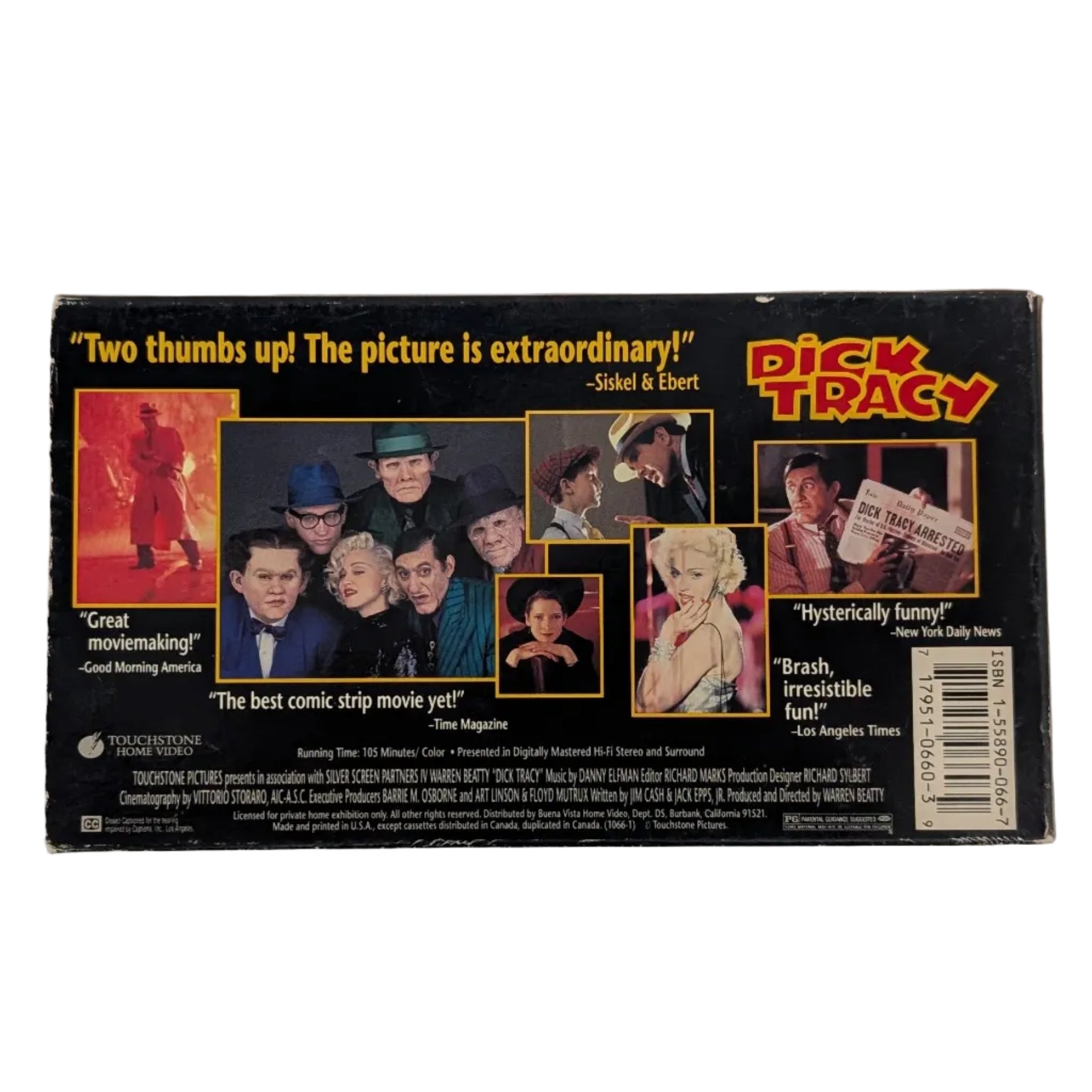 Dick Tracy (1990) VHS