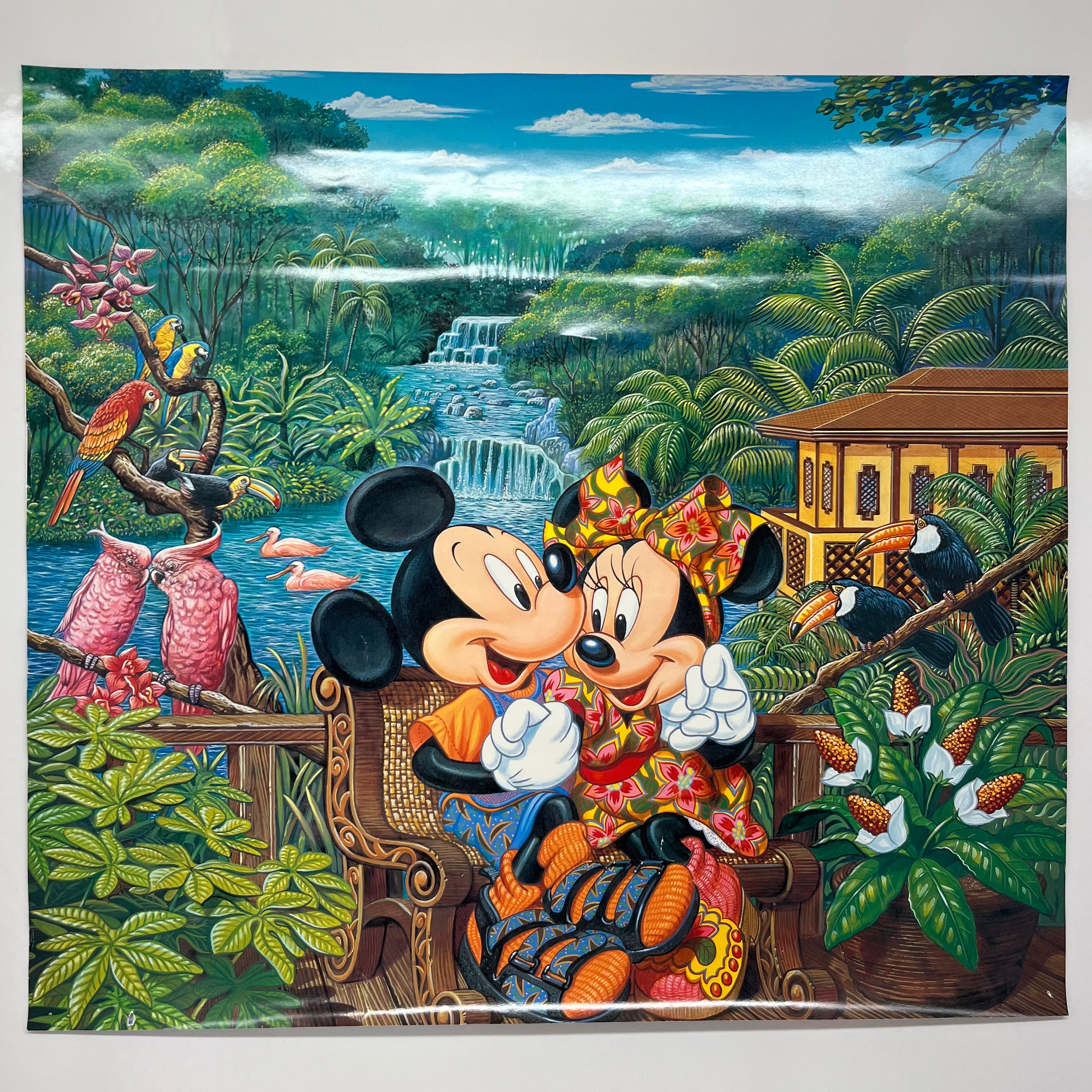 Double-Sided Disney Poster