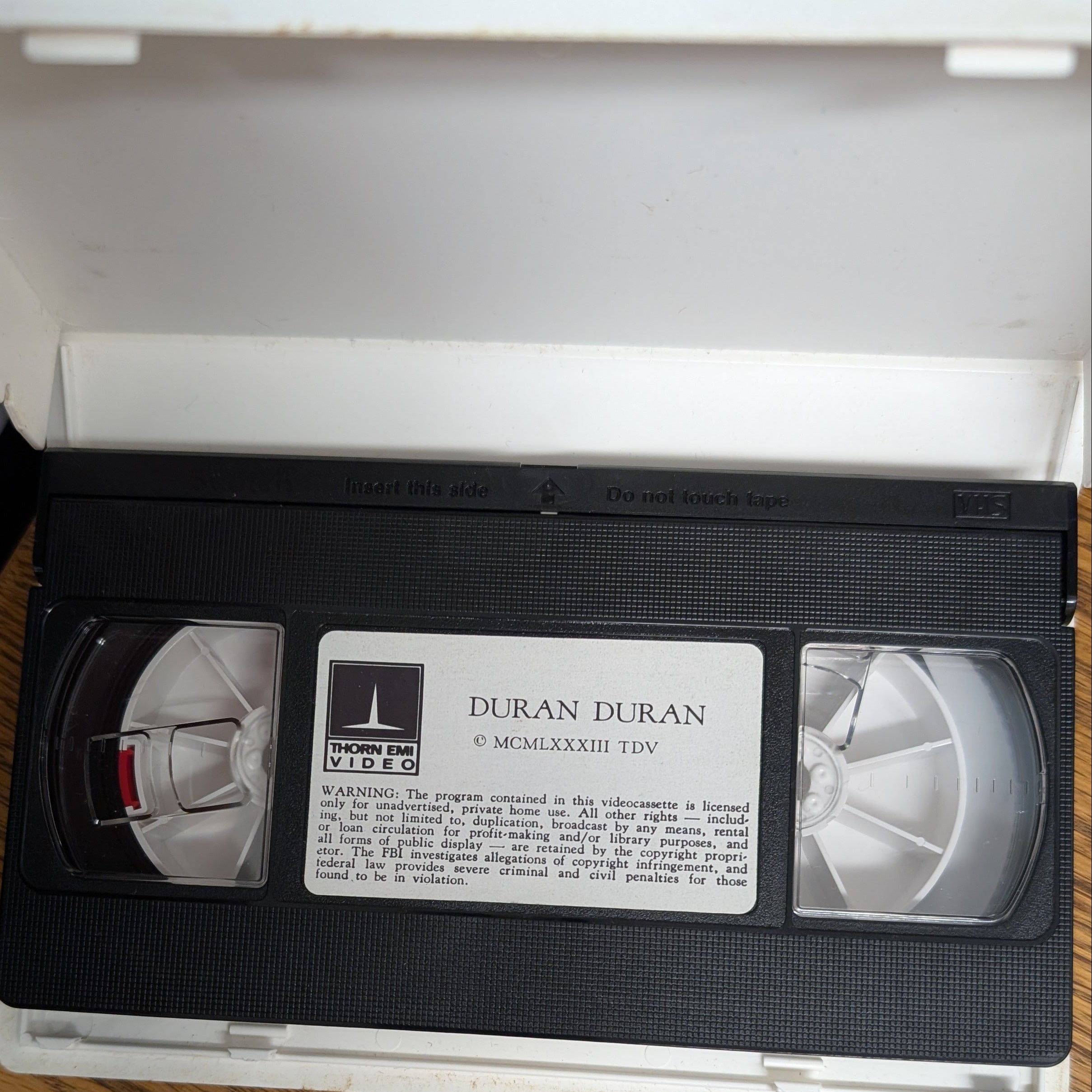 Duran Duran. VHS - EMI, 1983