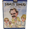 DVD box set of 'Fawlty Towers' featuring John Cleese on a blue background
