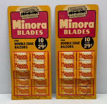 Charger l&#39;image dans la galerie, Présentoir vintage de lame de rasoir Minora
