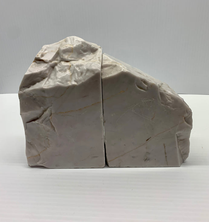 Gray Stone Bookends