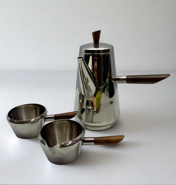 60’s Stainless Steel Coffee Set