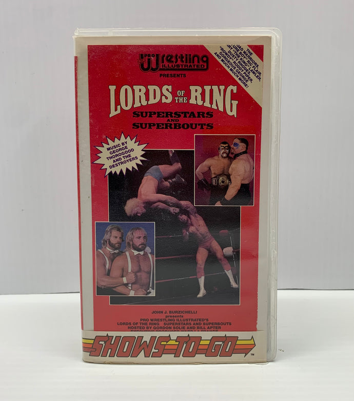 80s Lords of the Ring Superstars and Superbouts [VHS]