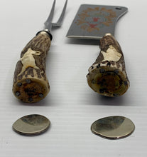 Load image into Gallery viewer, 5 Piece Solingen Germany Antler Knife Set [Countdown Auction]

