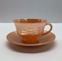 Load image into Gallery viewer, Fire King Peach Lustre 12 Piece Cup Set  [Countdown Auction]
