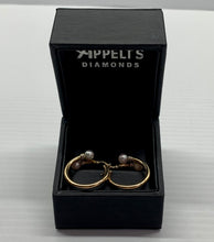Load image into Gallery viewer, 14KT Gold &amp; Pearl Hoops [Countdown Auction]
