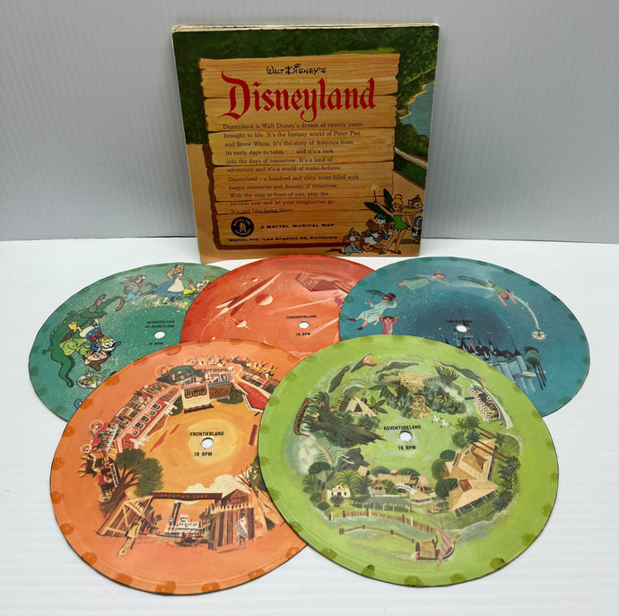1955 Disneyland Mattel Musical Map [Countdown Auction]