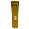 Handcrafted Indigenous Design Leather Cylinder Box