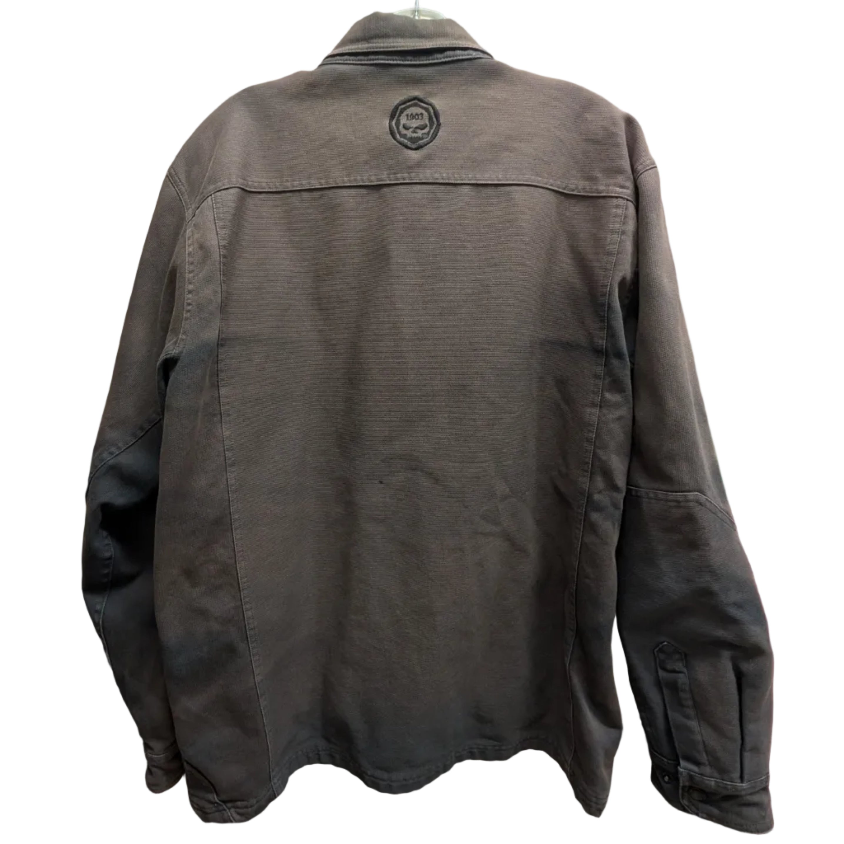 Harley Davidson Canvas Shirt Jacket — Mens XL