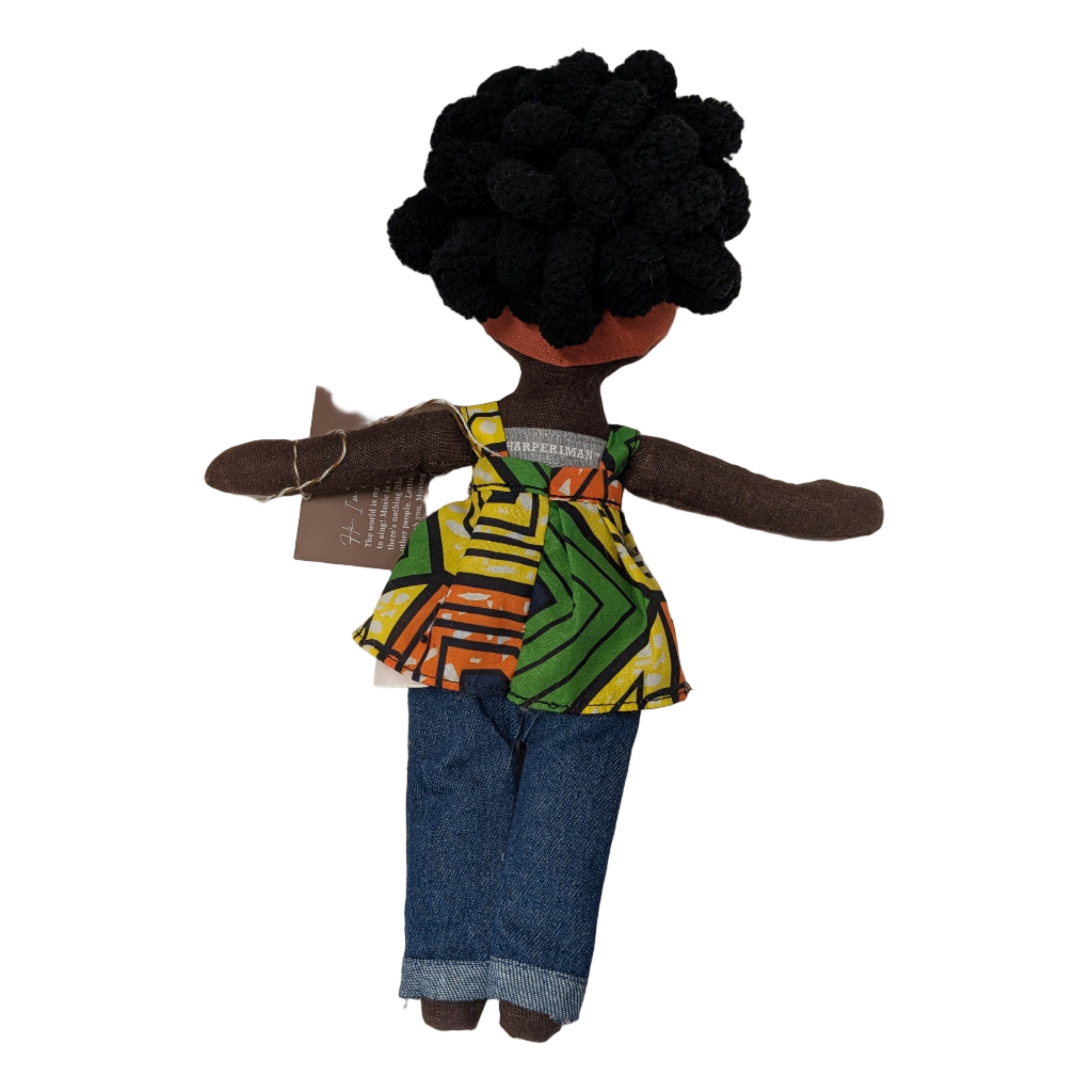 HarperIman Tiana 14" Linen Doll