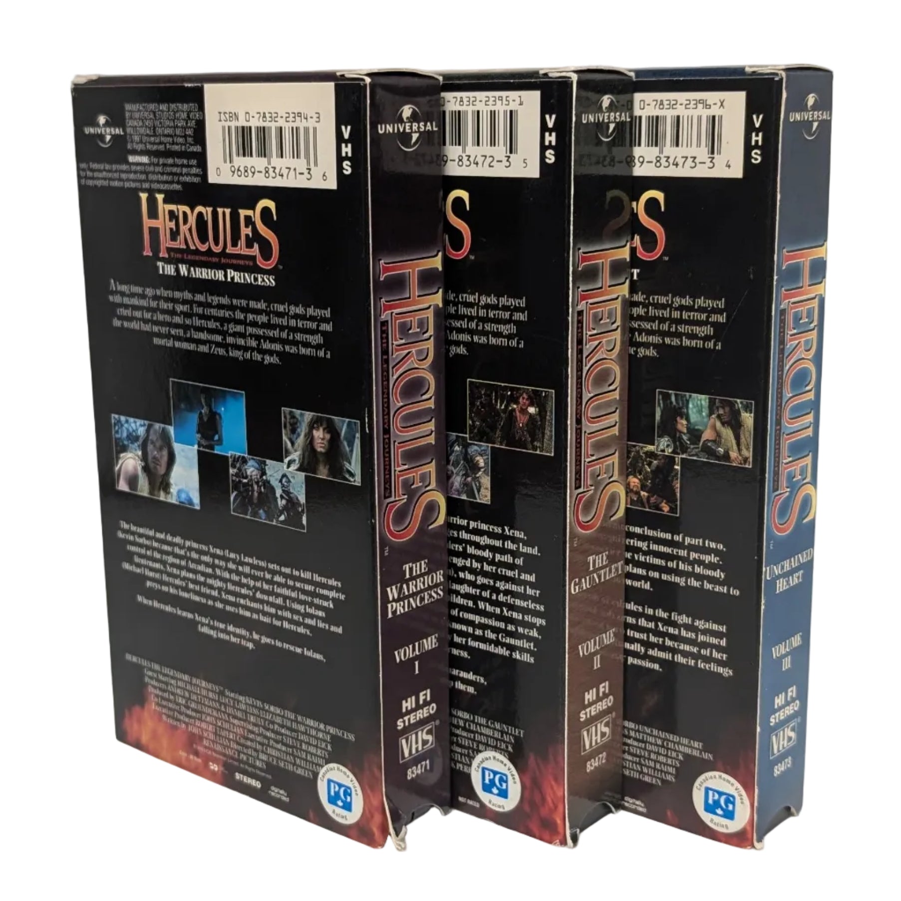 Hercules: The Xena Trilogy [VHS]