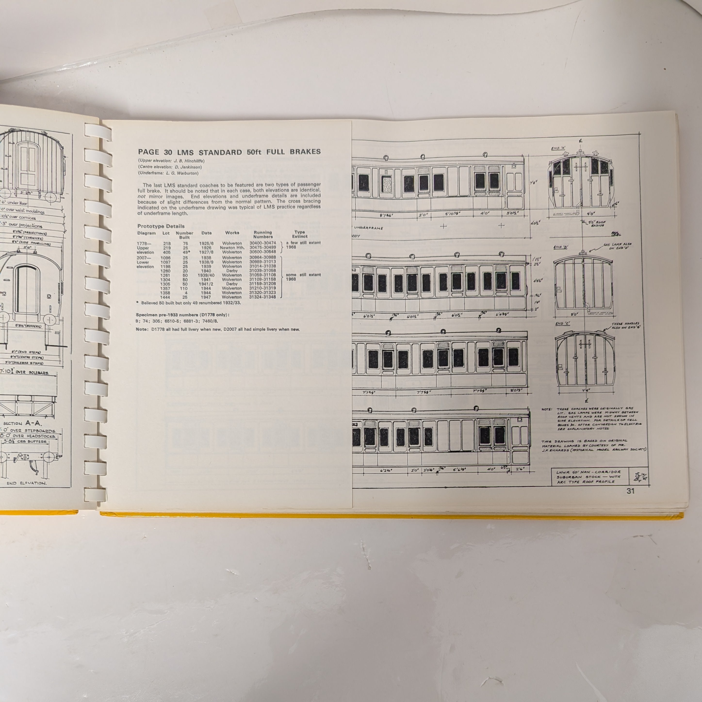 Historic Carriage Drawings in 4mm Scale: Vol. 1 – LMS & LNER