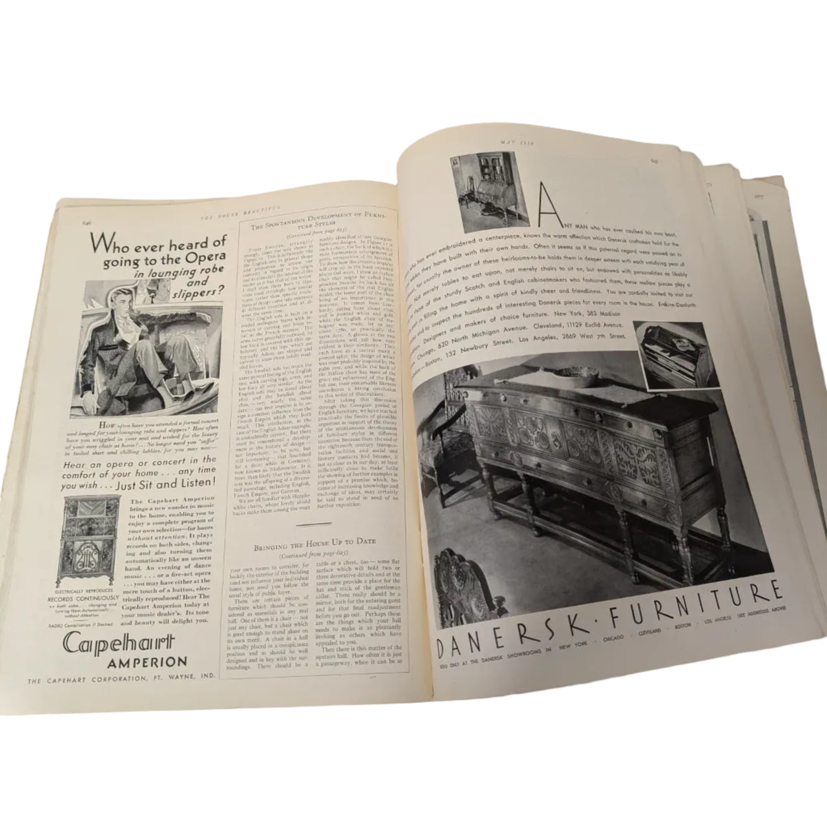 House Beautiful Magazine – May 1930