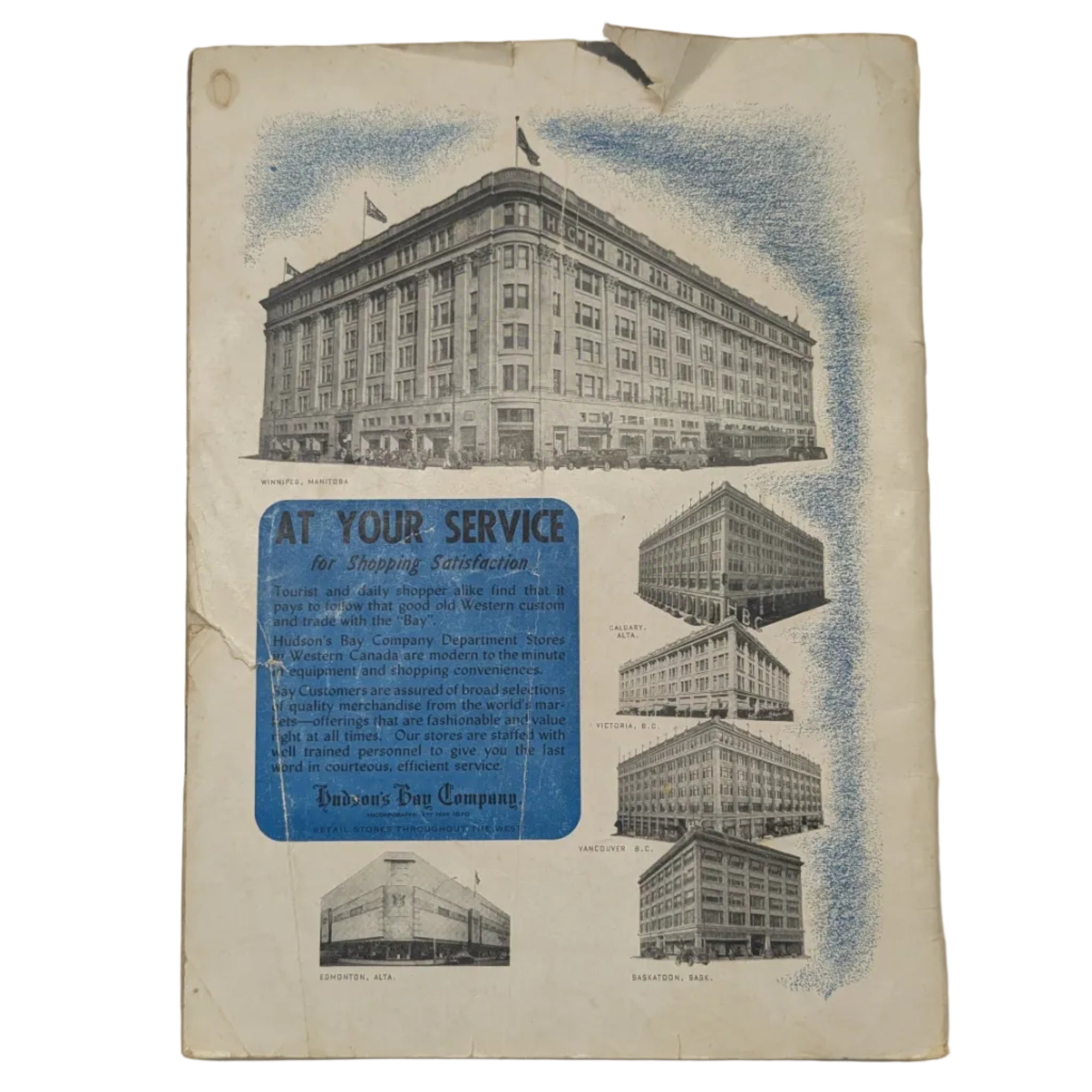 Hudson's Bay Company Souvenir of Historical Exhibit Book