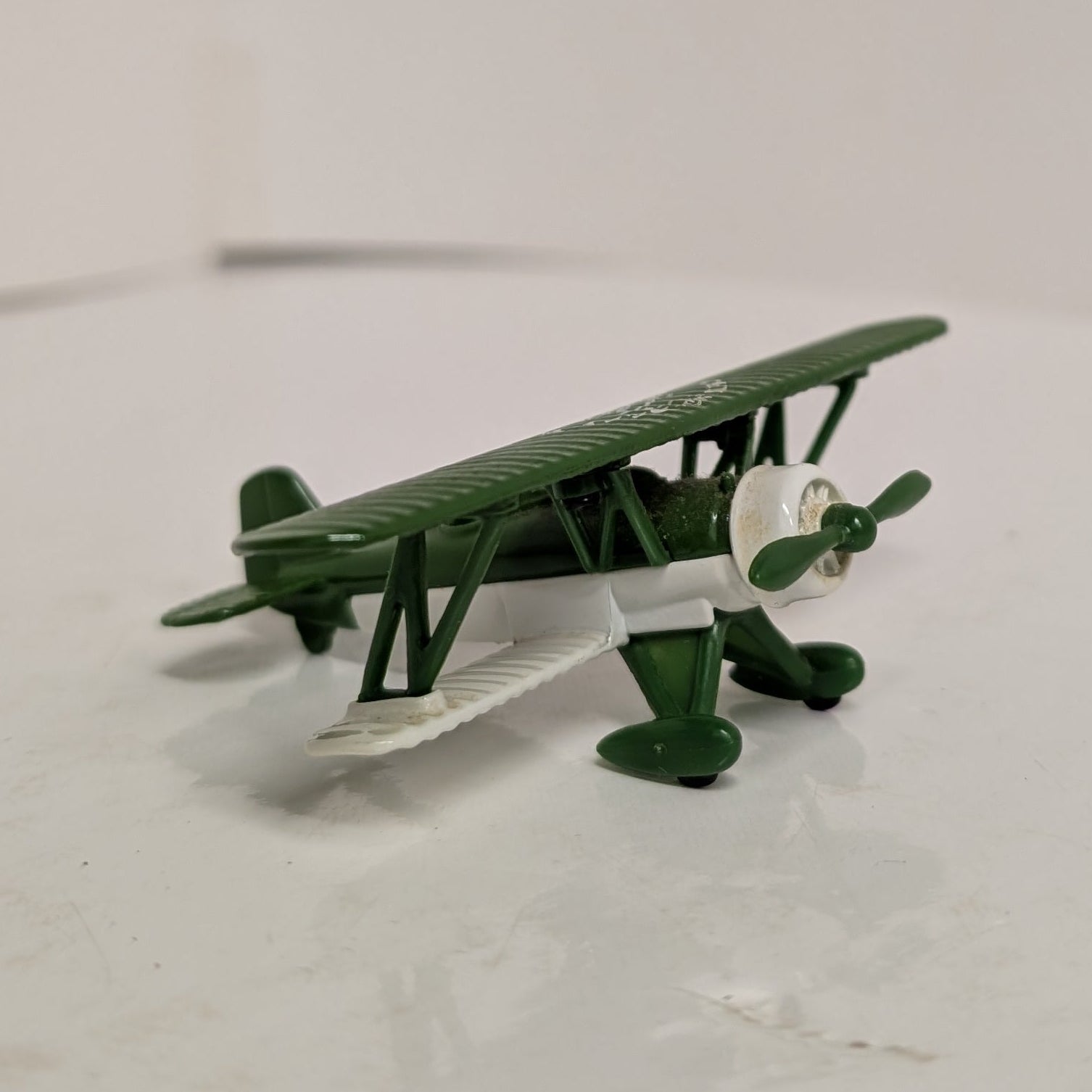 John Deere Moline Illinois 1930s Biplane Diecast Model