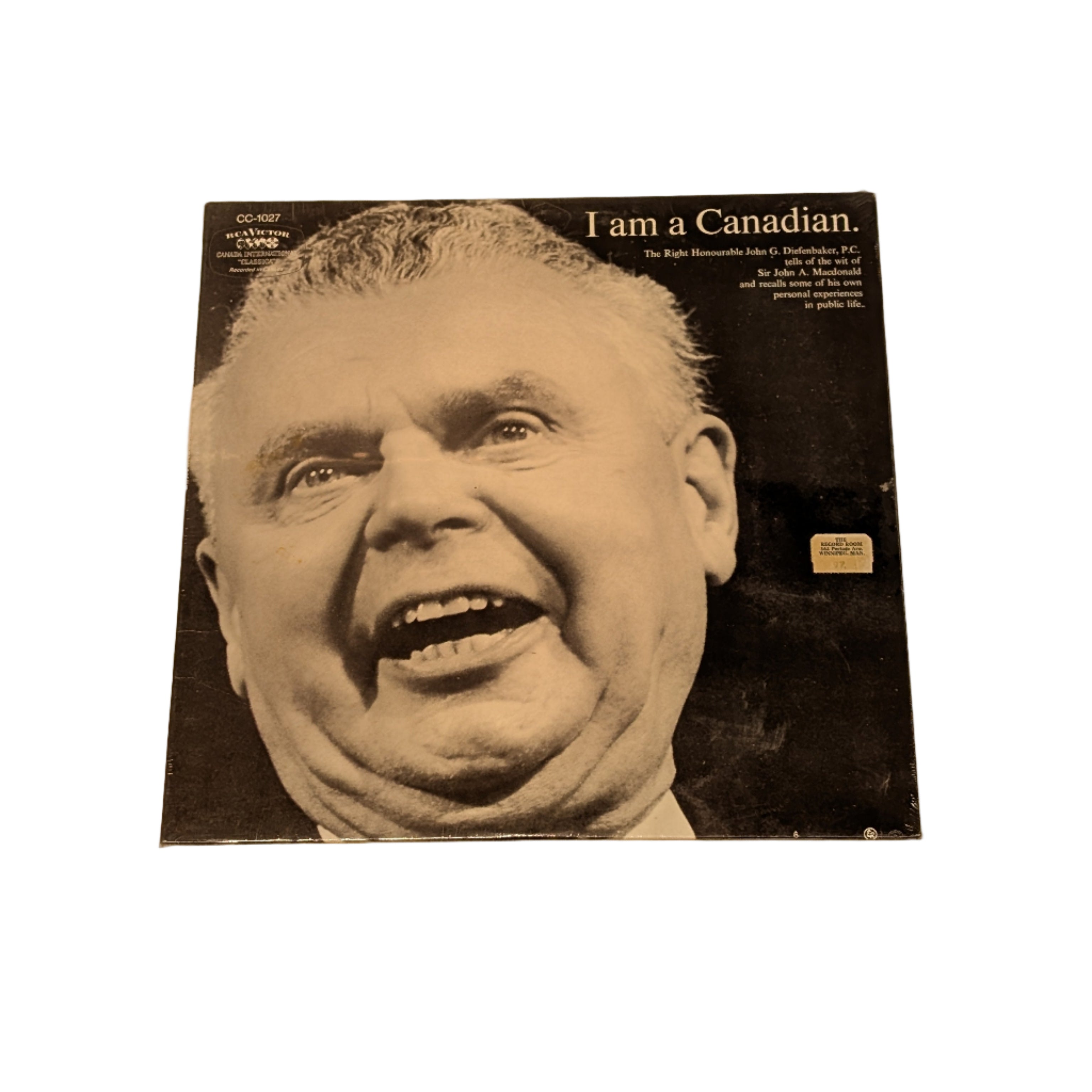 John G. Diefenbaker - I am a Canadian Vinyl LP