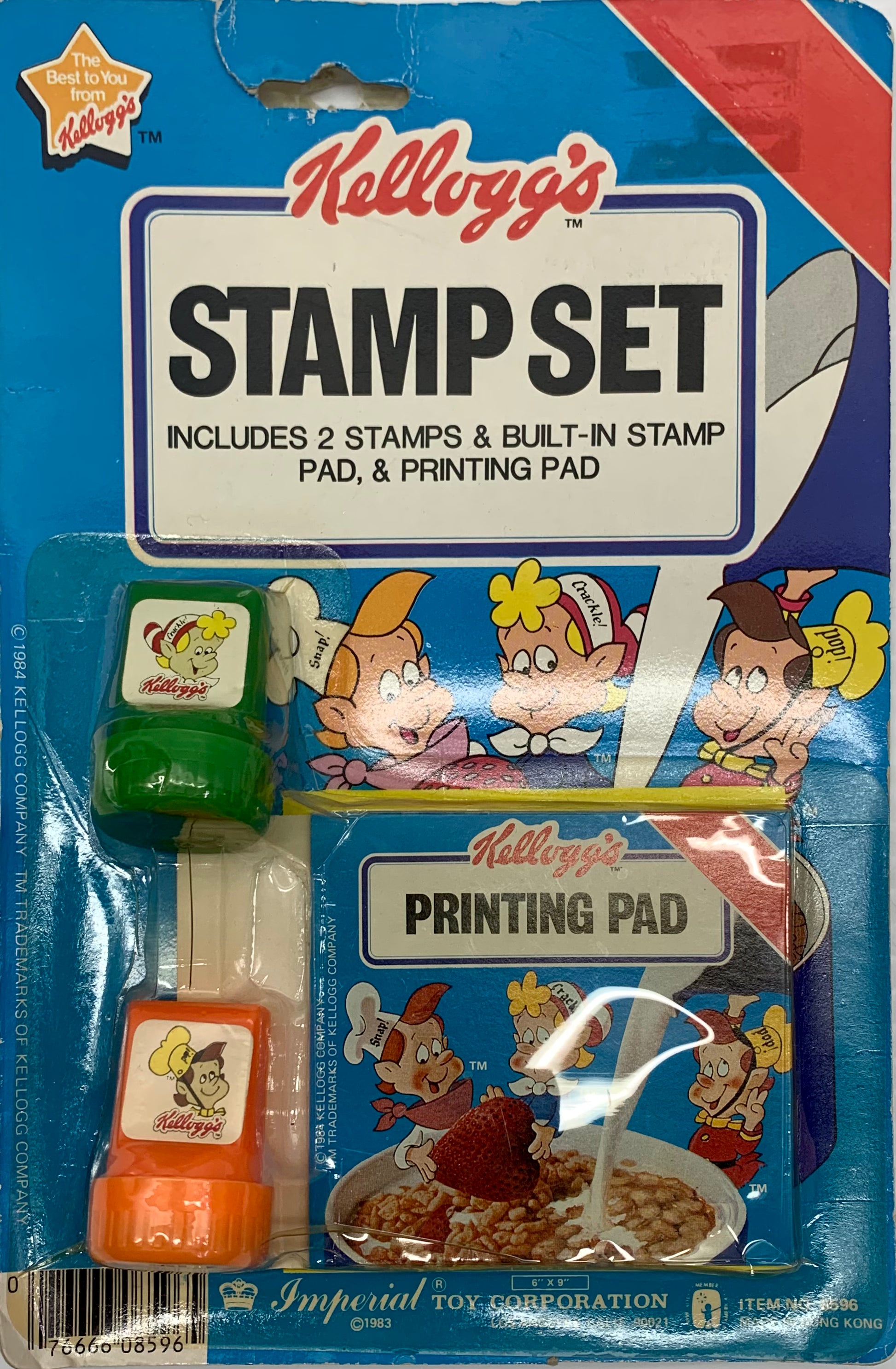 Kellogg’s Rice Krispies Stamp Set (New/Sealed)