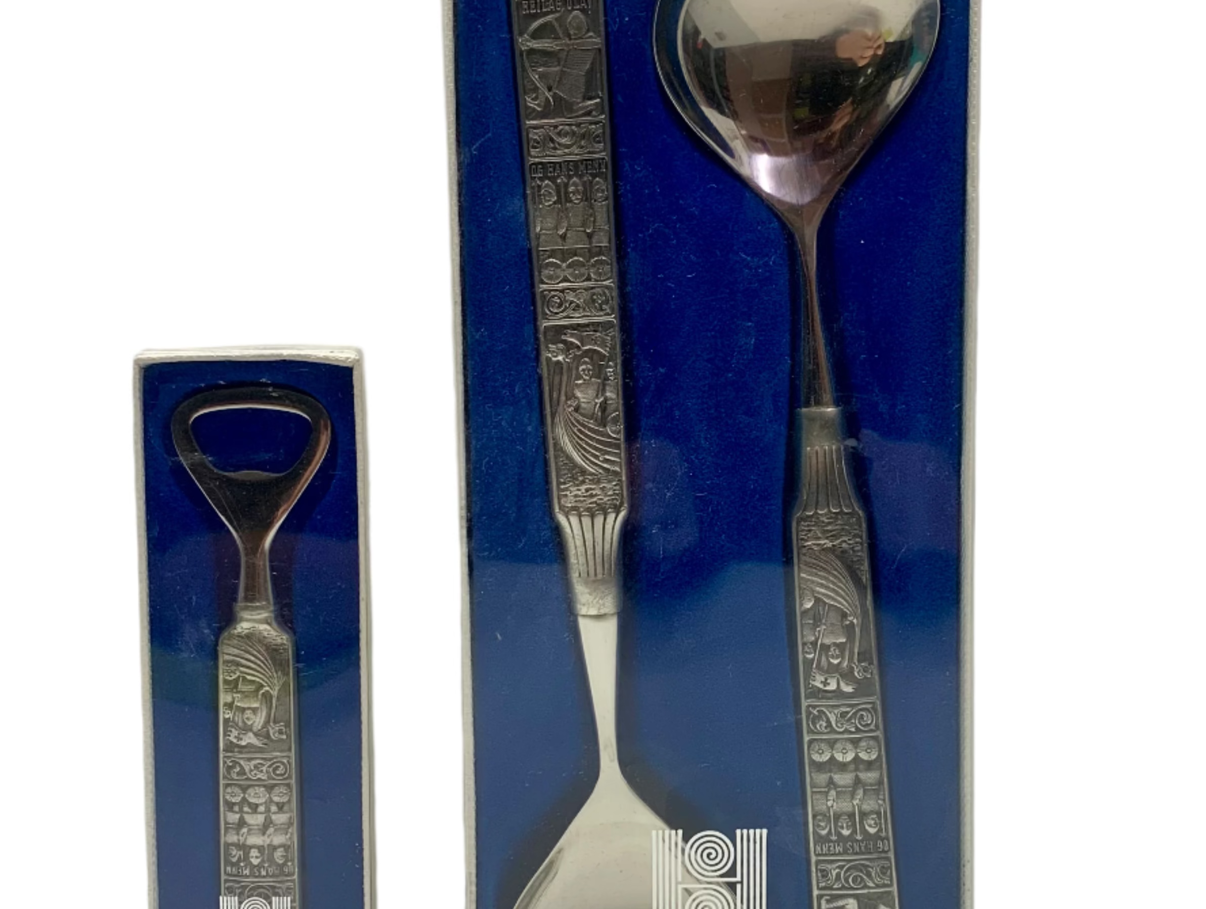 Konge Tinn Spoons & Bottle Opener