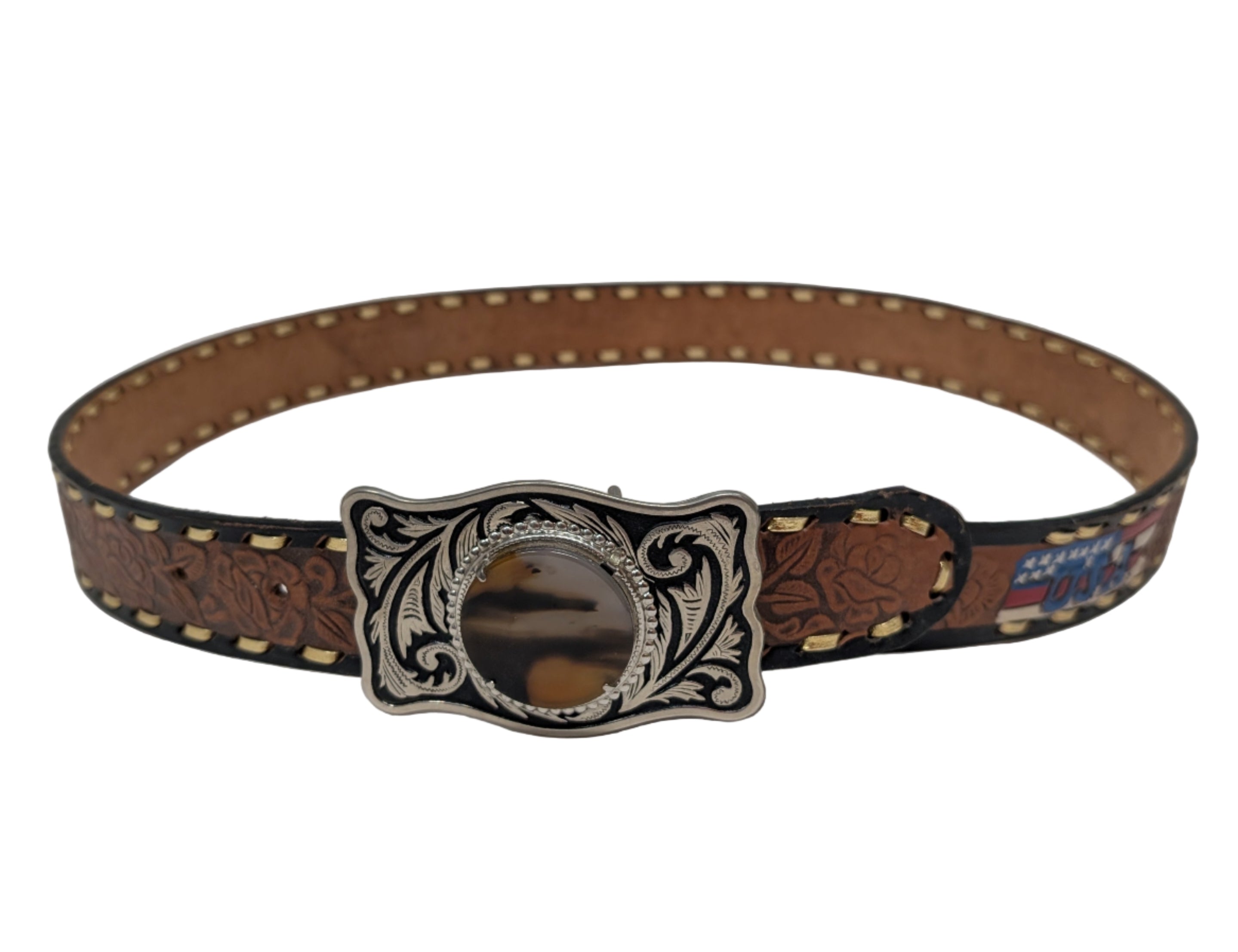 Leather Western Belt