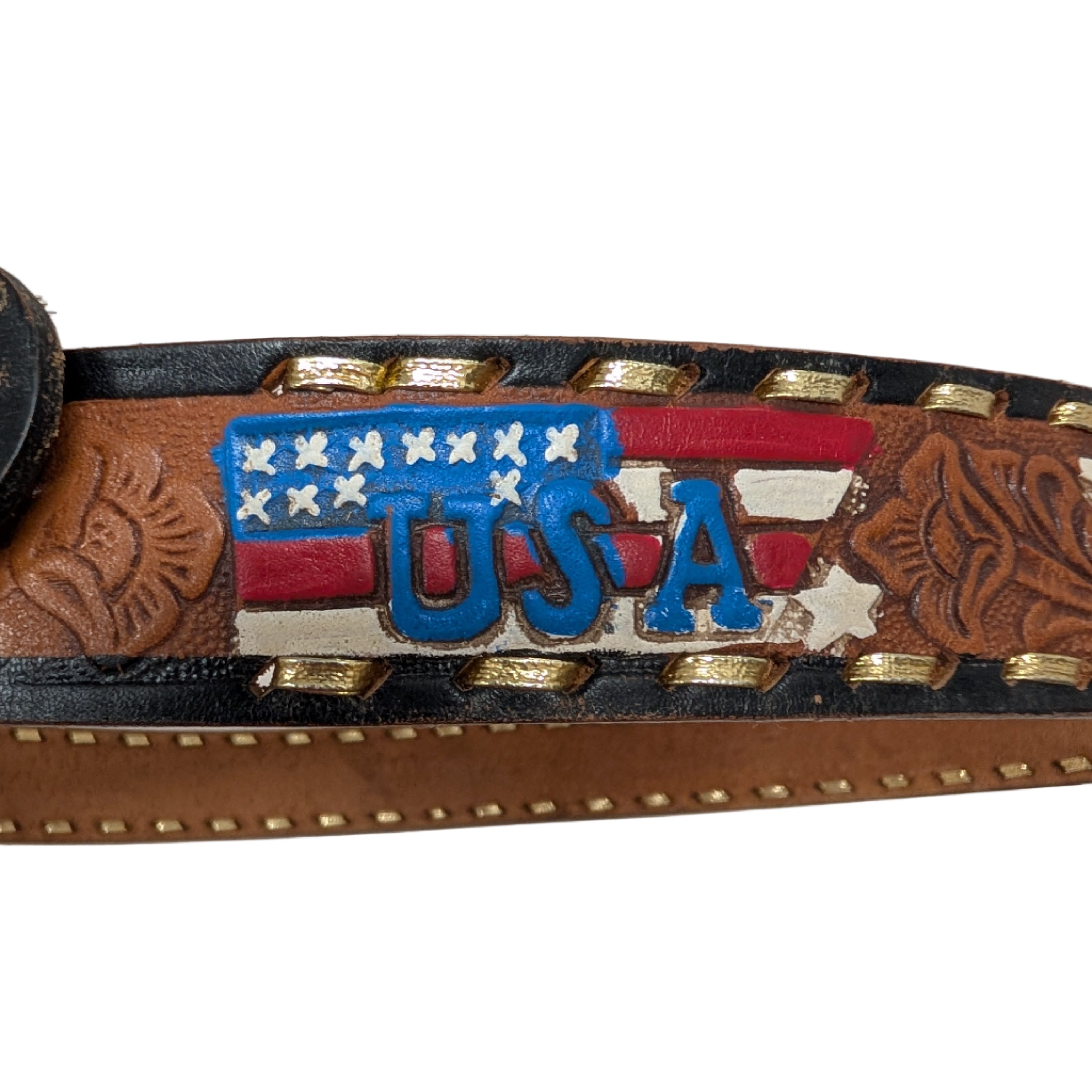 Leather Western Belt