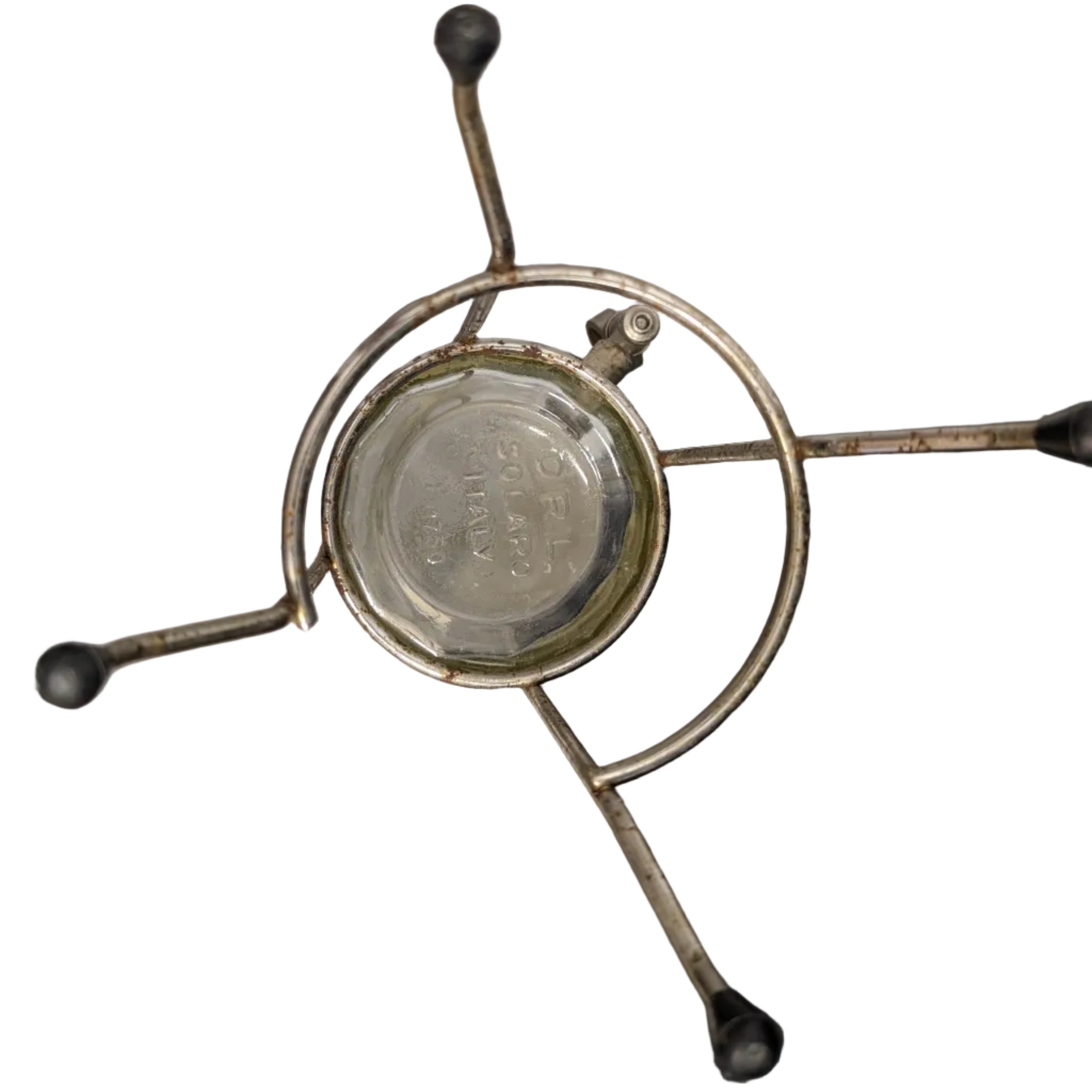 Liquore Galliano 1.75L Glass Bottle with Metal Stand
