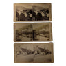 Lot of 3 Antique Stereographs — Scotland