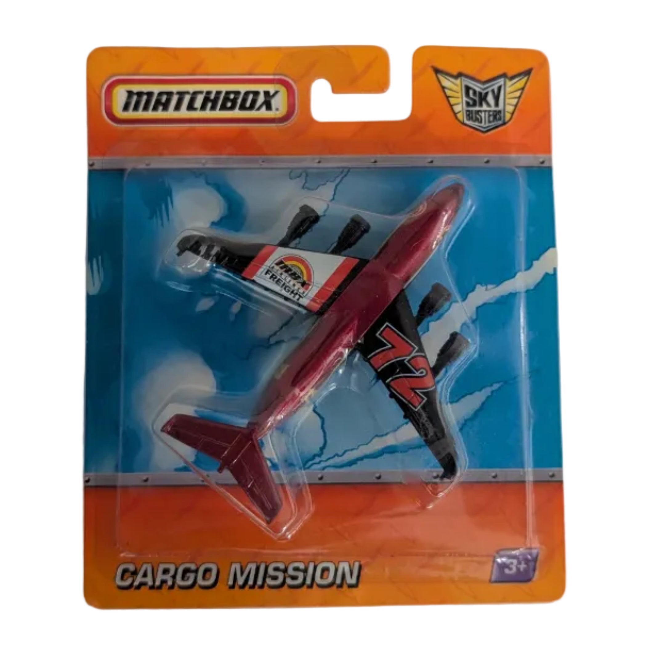 Mattel Matchbox 2010 Sky Busters Cargo Mission Plane