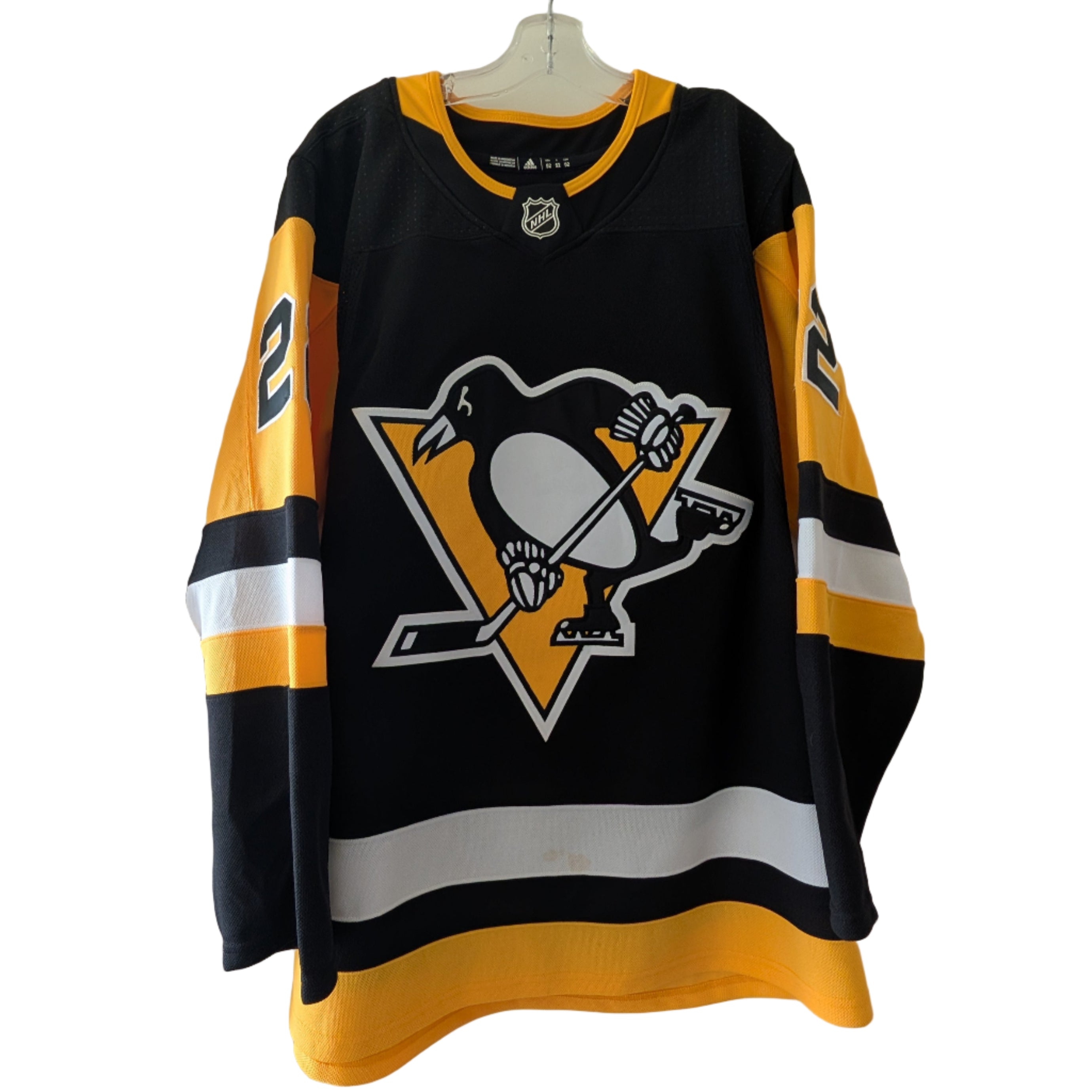 Men's Pittsburgh Penguins #22 Johnson Home Player Jersey