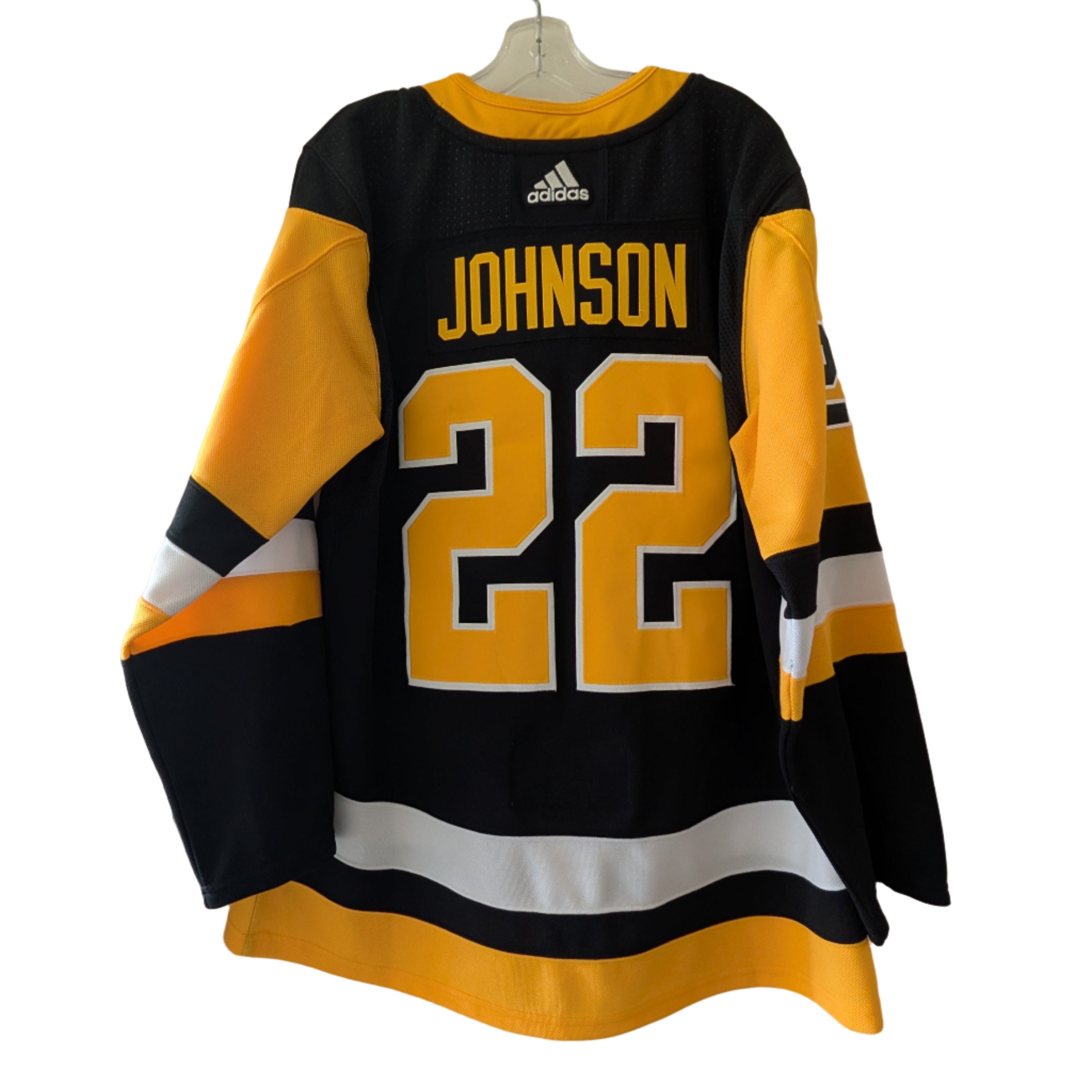 Men's Pittsburgh Penguins #22 Johnson Home Player Jersey 2