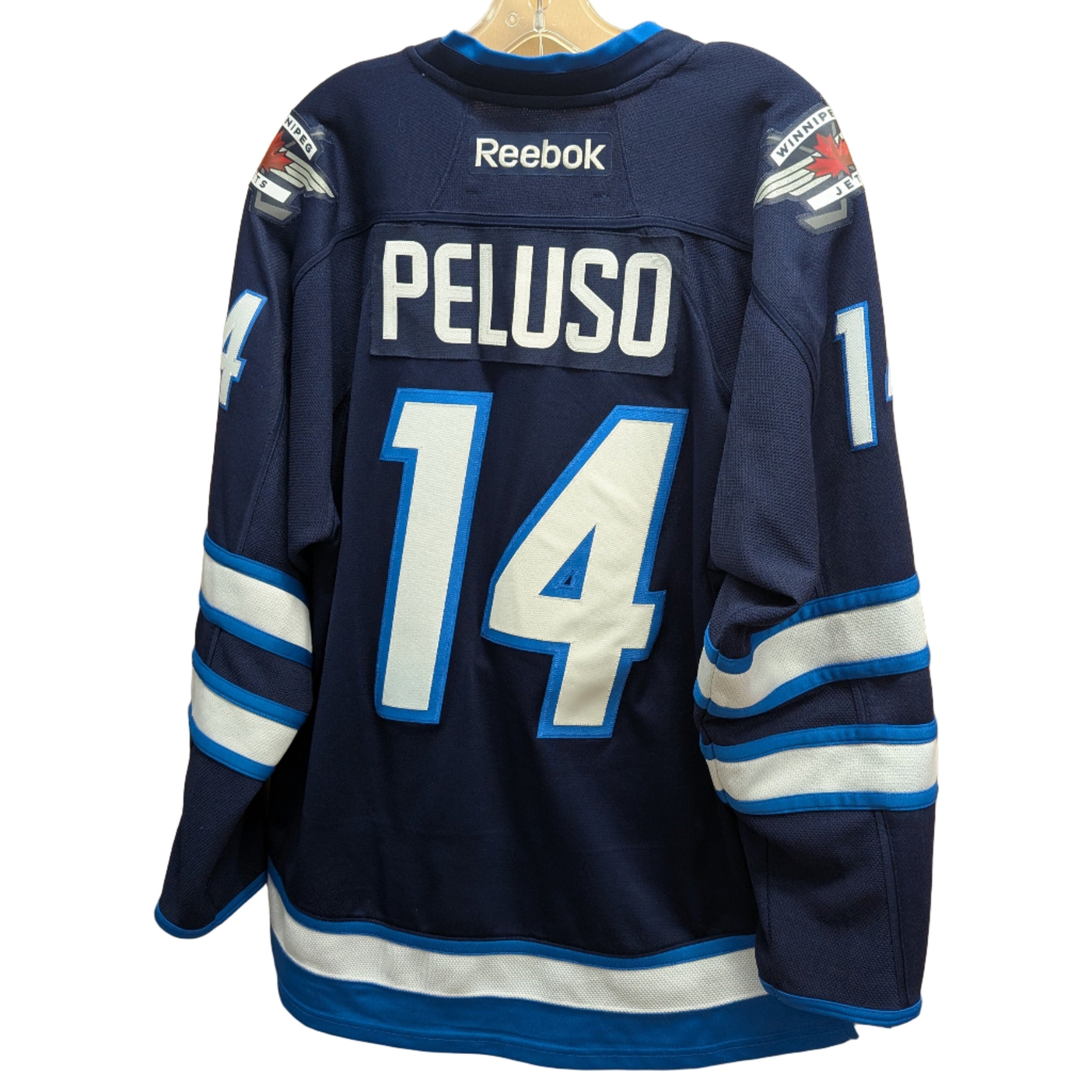 Men's Winnipeg Jets Peluso #14 Home Jersey