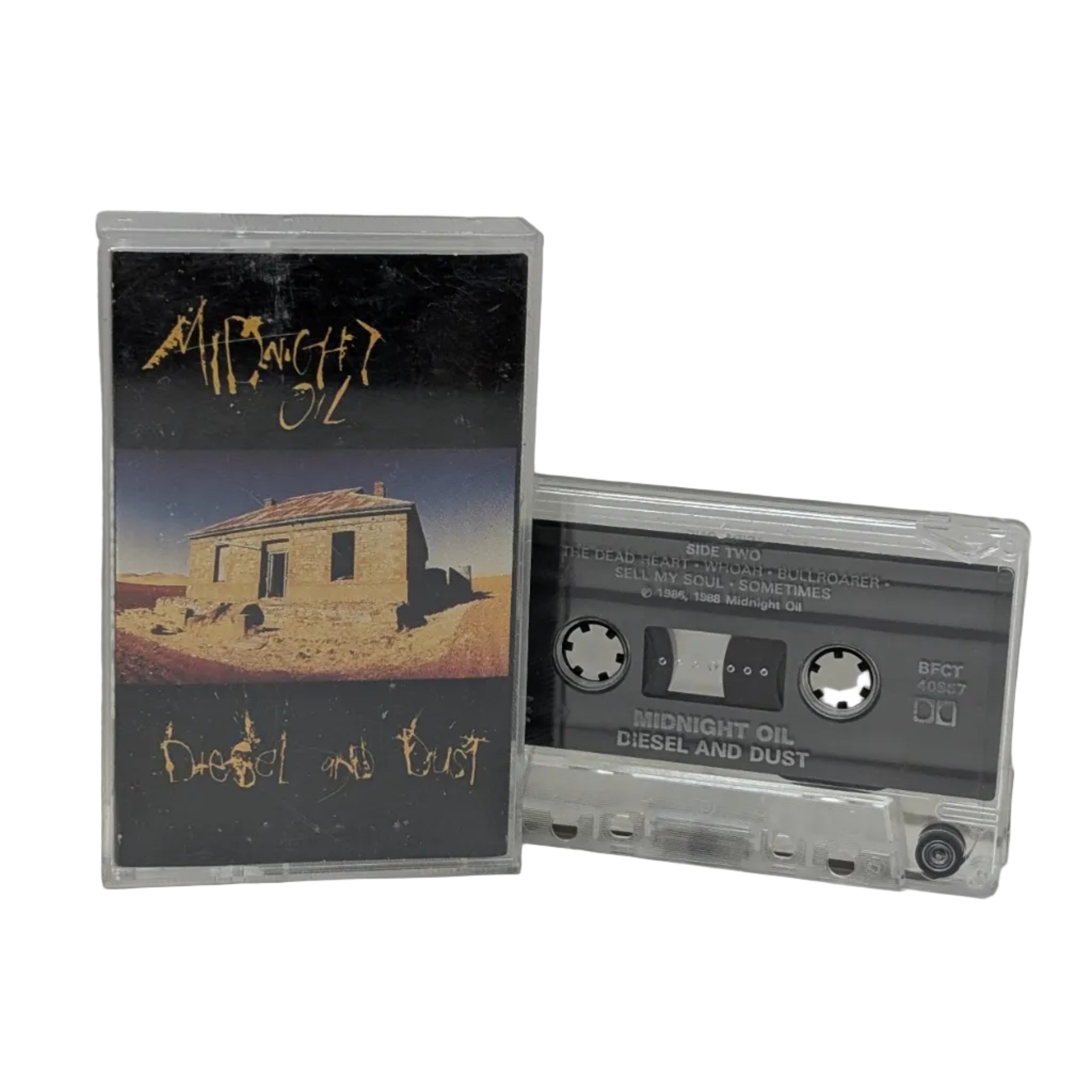 Midnight Oil - Diesel and Dust Cassette Tape