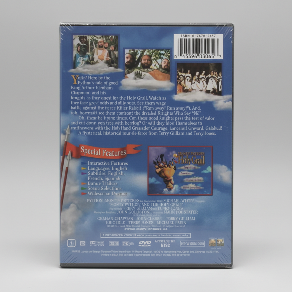 Monty Python and the Holy Grail DVD