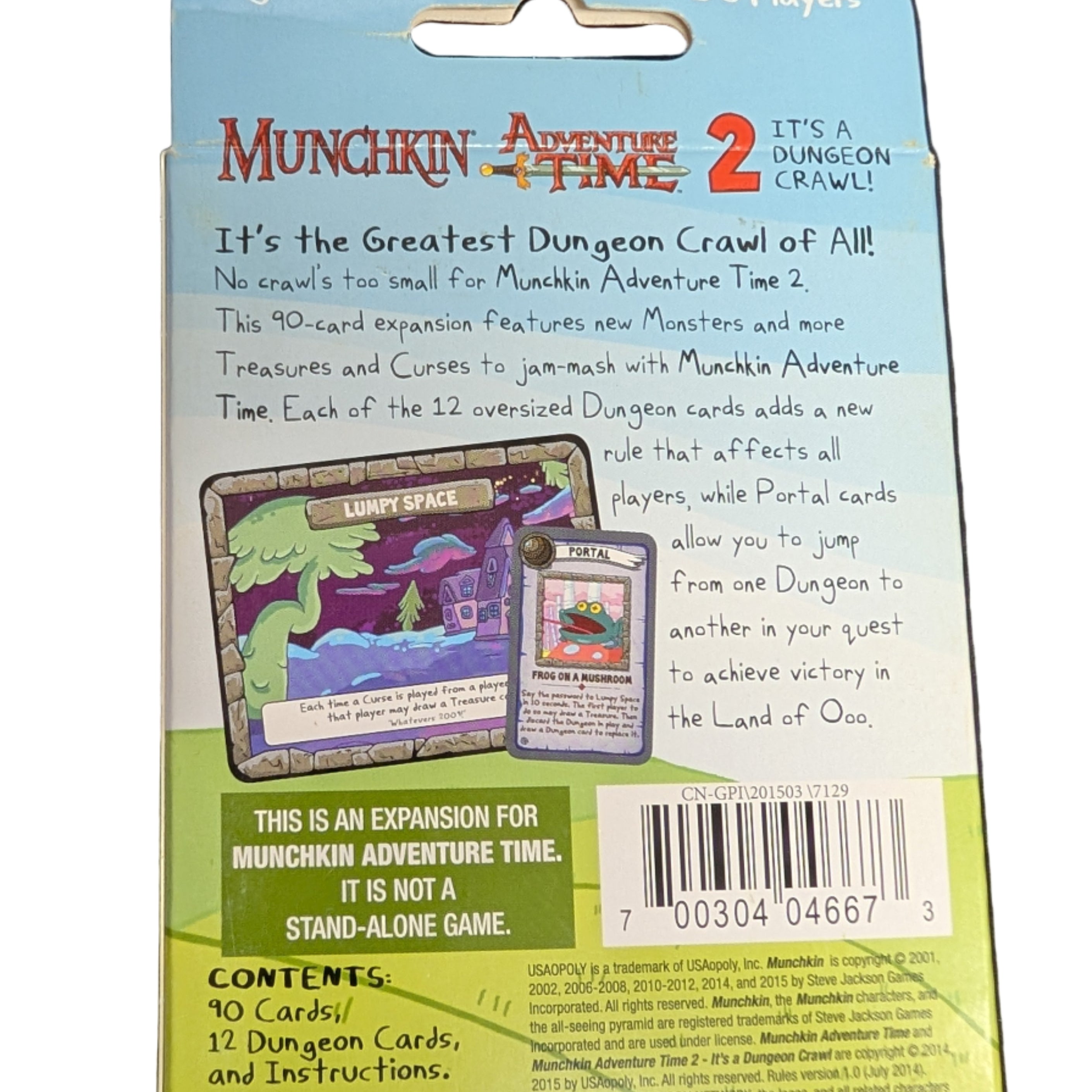 Munchkin Adventure Time 2: It's a Dungeon Crawl2