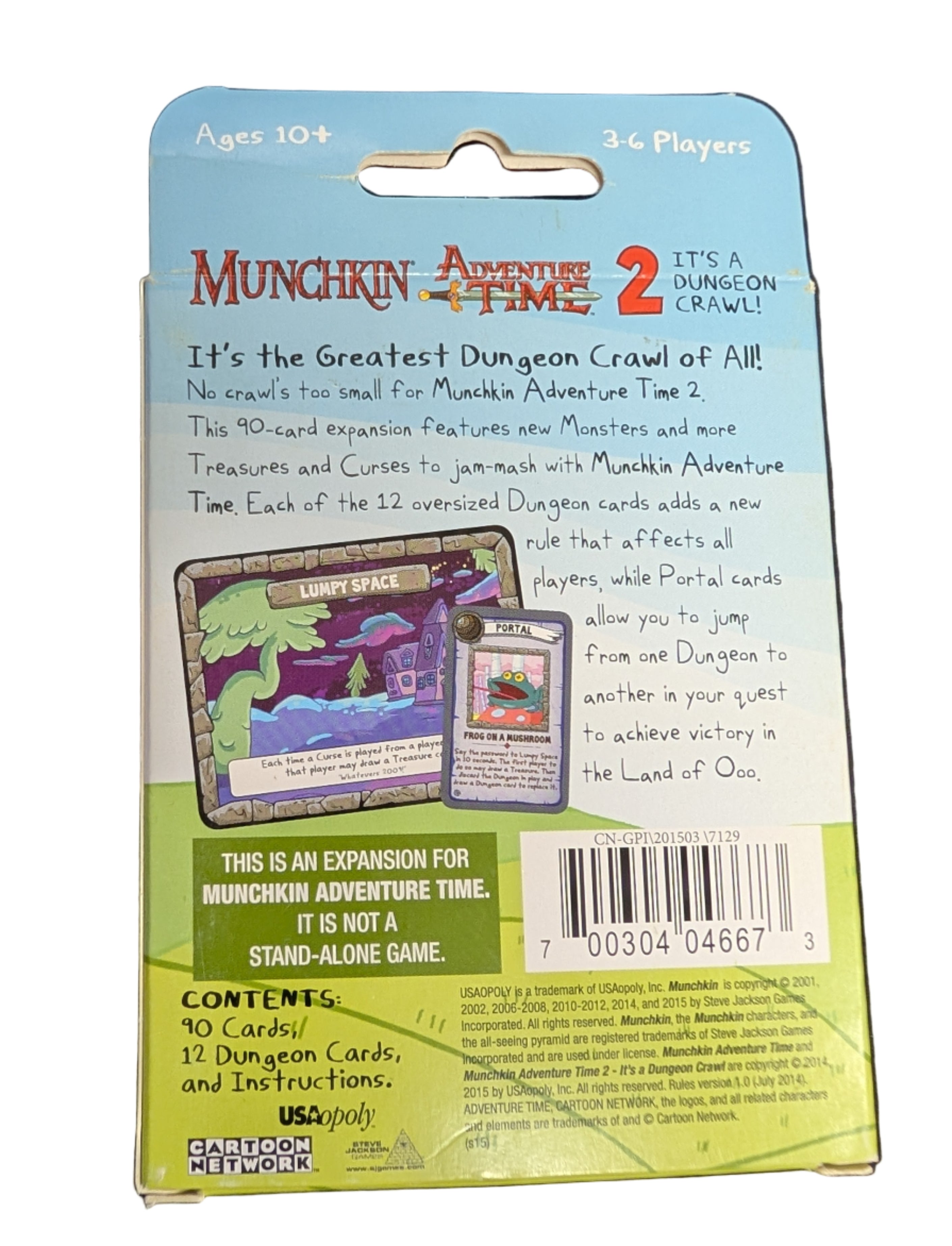 Munchkin Adventure Time 2: It's a Dungeon Crawl2