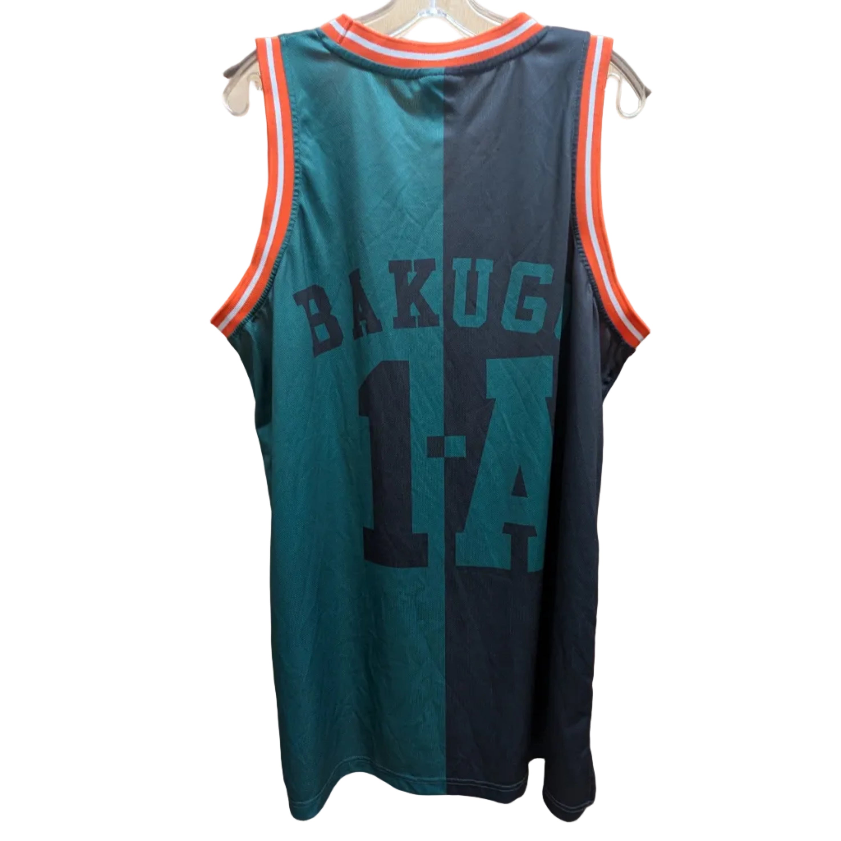 My Hero Academia Bakugo Basketball Jersey — Size L
