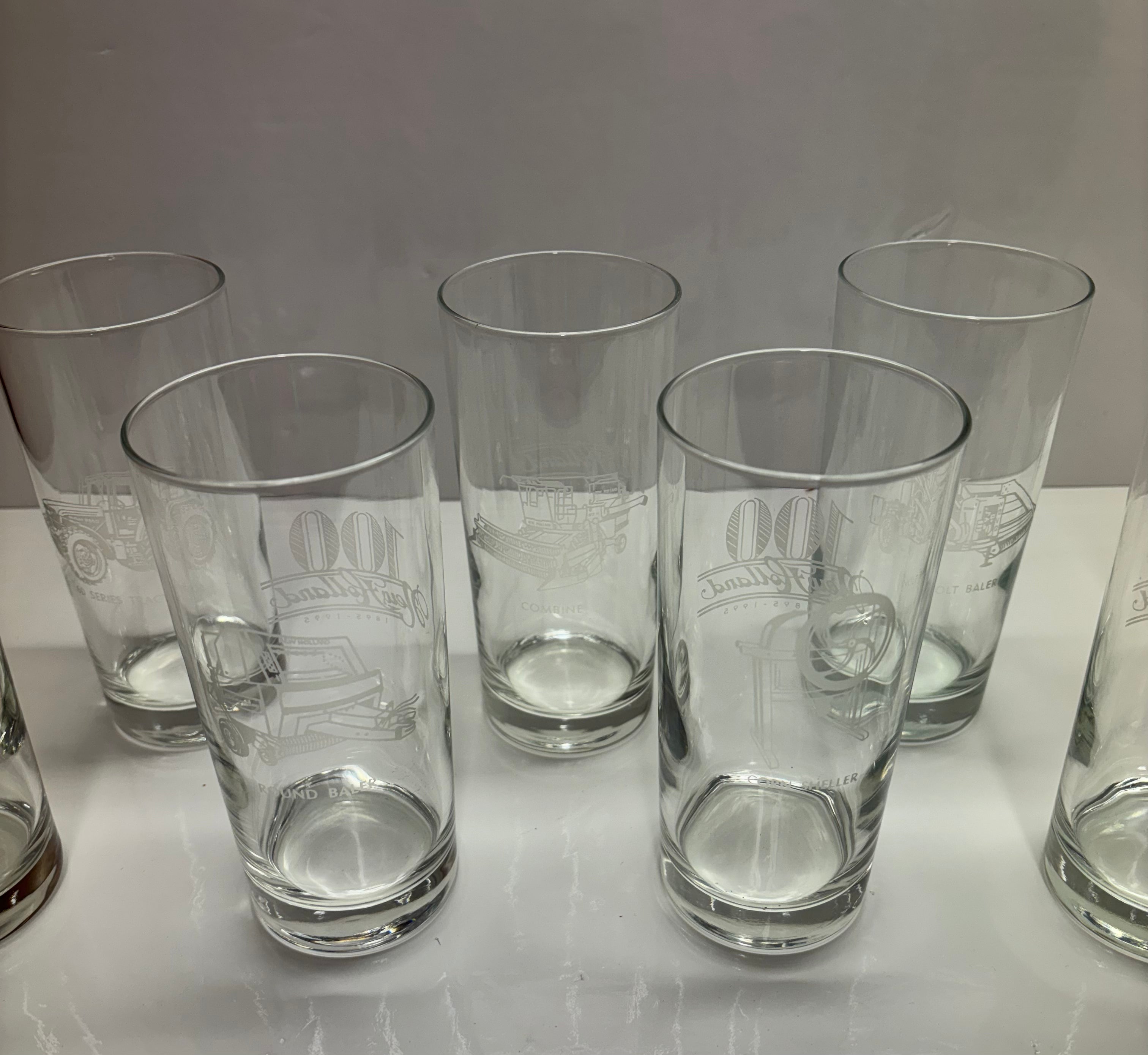 New Holland 100 Year Anniversary Glasses [Set of 8]