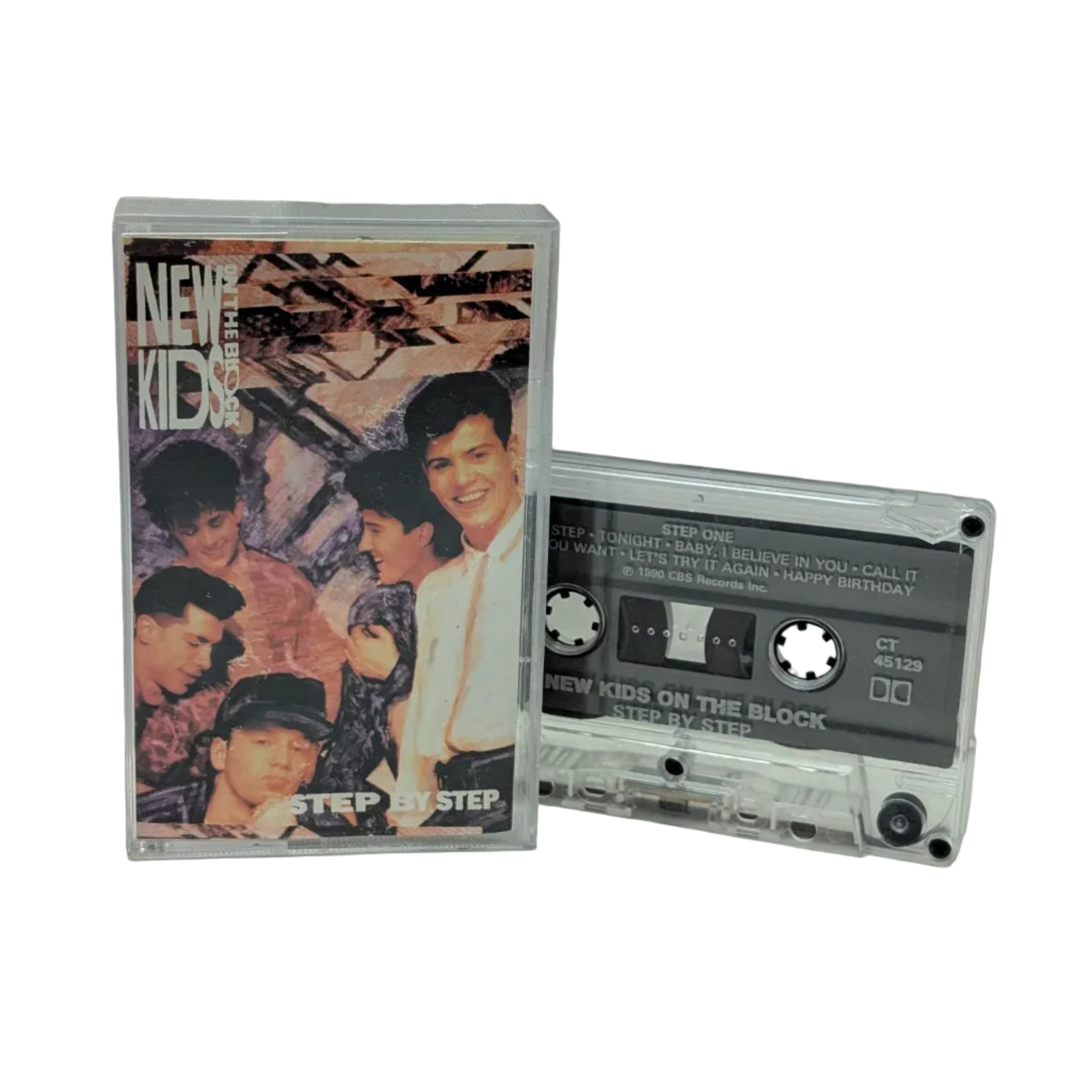 New Kids on the Block - Step by Step Cassette Tape
