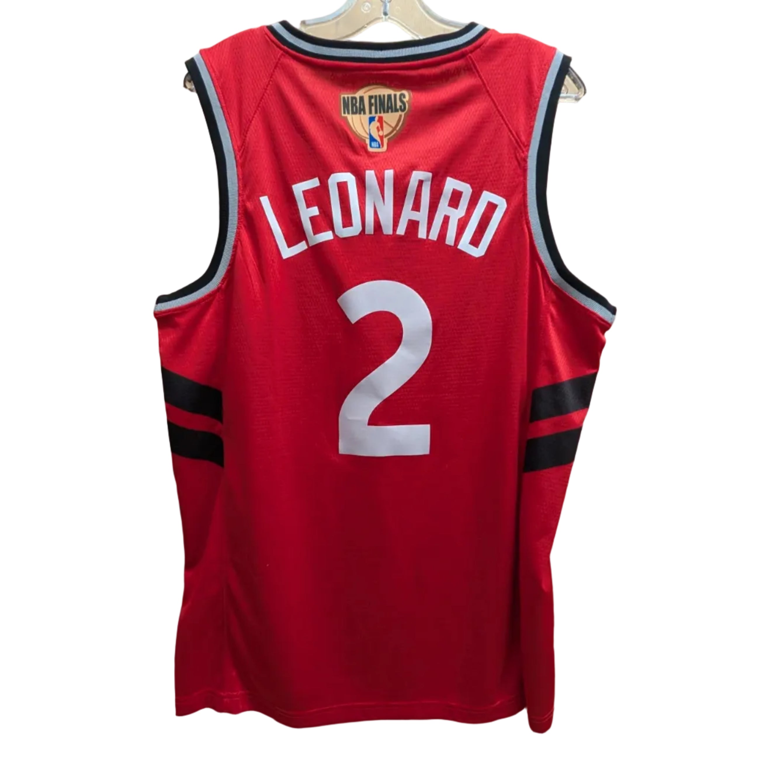 Nike NBA Finals Toronto Raptors Kawhi Leonard #2 Jersey - Size L