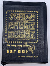 Charger l&#39;image dans la galerie, The Family Rosary Edition of the Holy Bible (1953)
