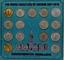 Load image into Gallery viewer, The Prime Ministers of Canada Commemorative Medallions [Complete Collection]
