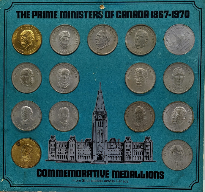 The Prime Ministers of Canada Commemorative Medallions [Complete Collection]