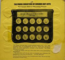 Load image into Gallery viewer, The Prime Ministers of Canada Commemorative Medallions [Complete Collection]
