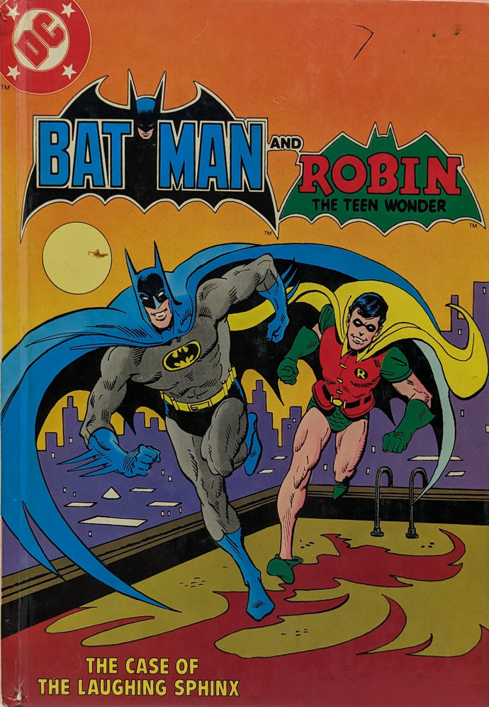Batman and Robin The Case of the Laughing Sphinx Book