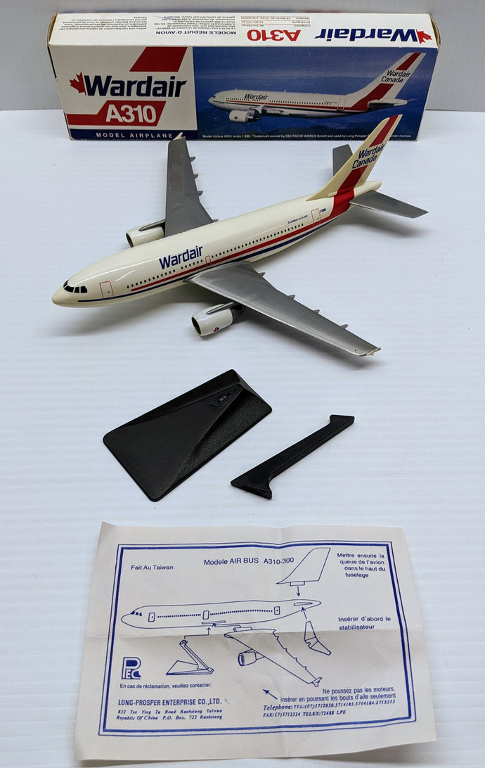 Wardair A310 Model Airplane